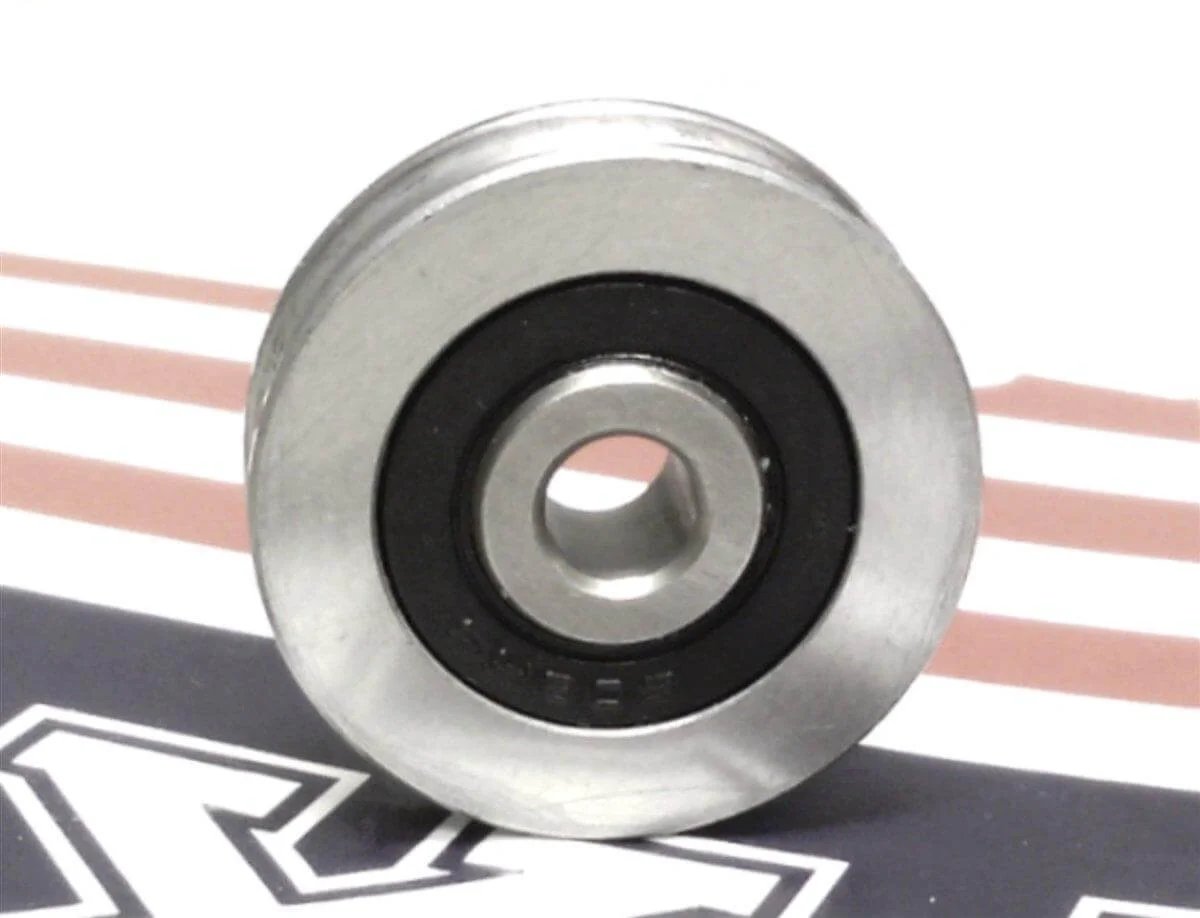 6mm Bore V-Groove Track Roller Pulley Bearing 6x30x8mm