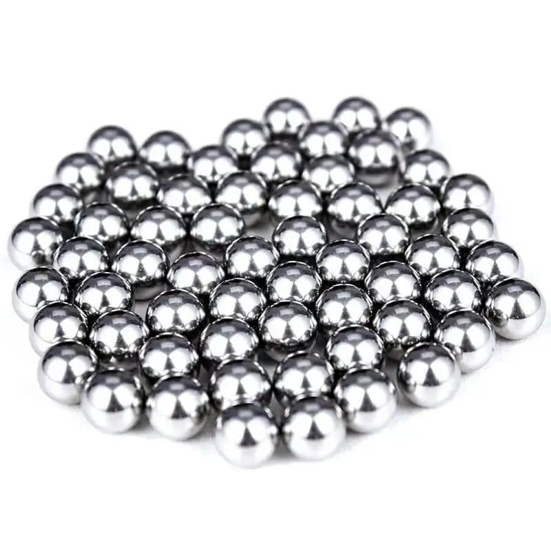 Six Millimeter Stainless Steel Bearing Balls 304 Grade G100 Precision 200 Piece Set For Bearings And Mechanical Projects