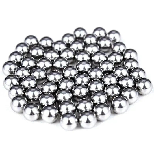 Six Millimeter Stainless Steel Bearing Balls 304 Grade G100 Precision 200 Piece Set For Bearings And Mechanical Projects