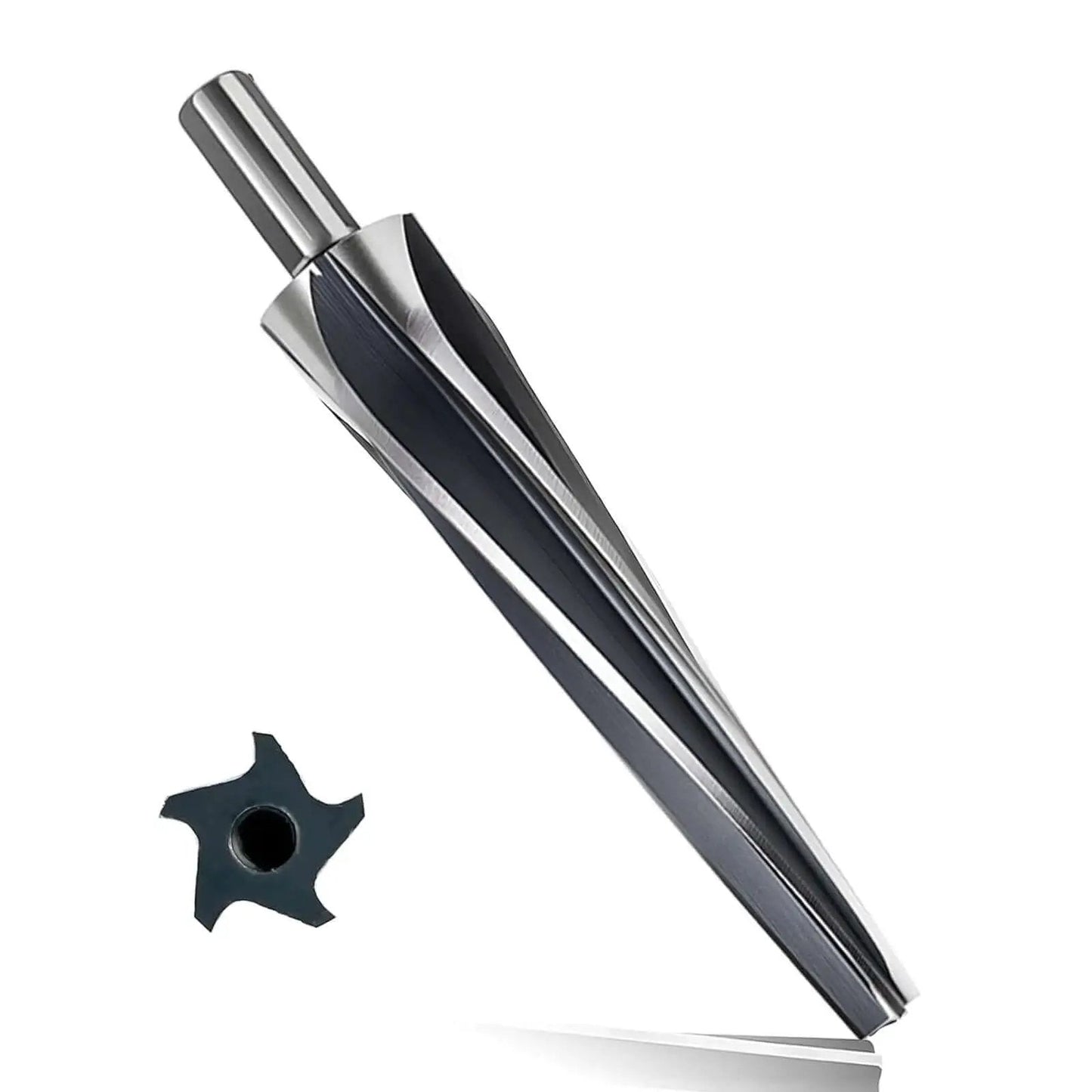 7 Degree Ball Joint Tapered Reamer With One And One Half Inch Per Foot Taper M2 6542 High Speed Steel Universal Tie Rod Drill Bit