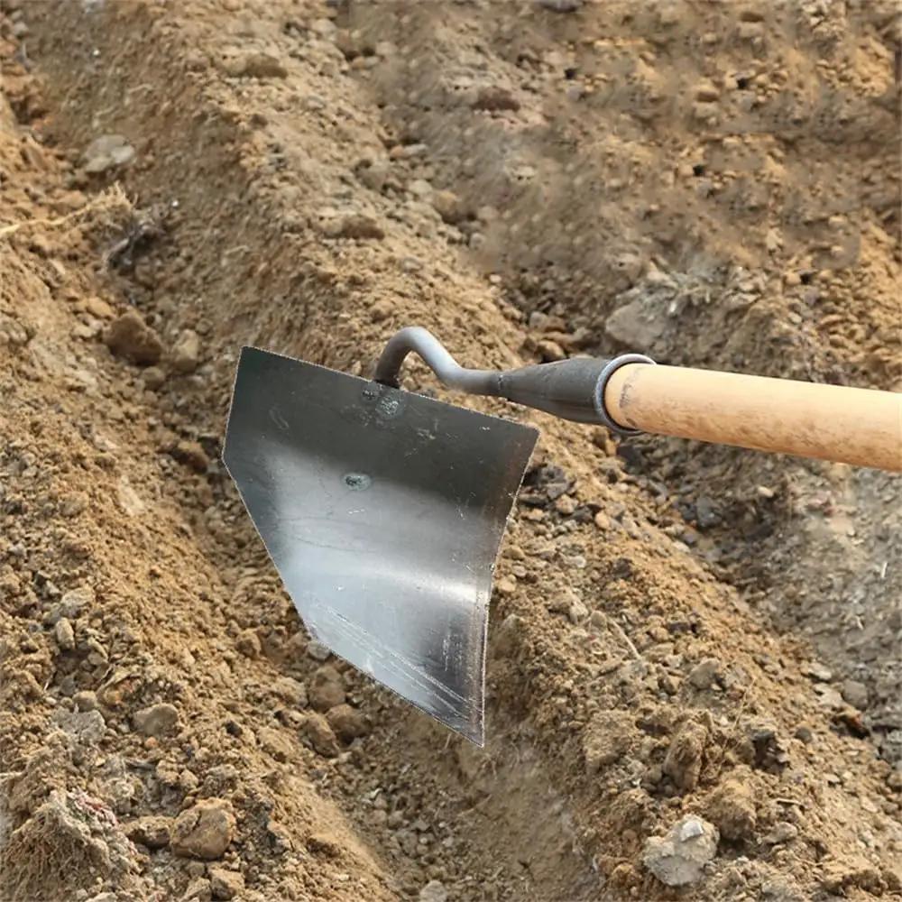 Soil Turning Hoe Triangle Garden Tool Head Only For Weeding Planting Digging Manuring Ridging Leveling And Landscaping Hardened