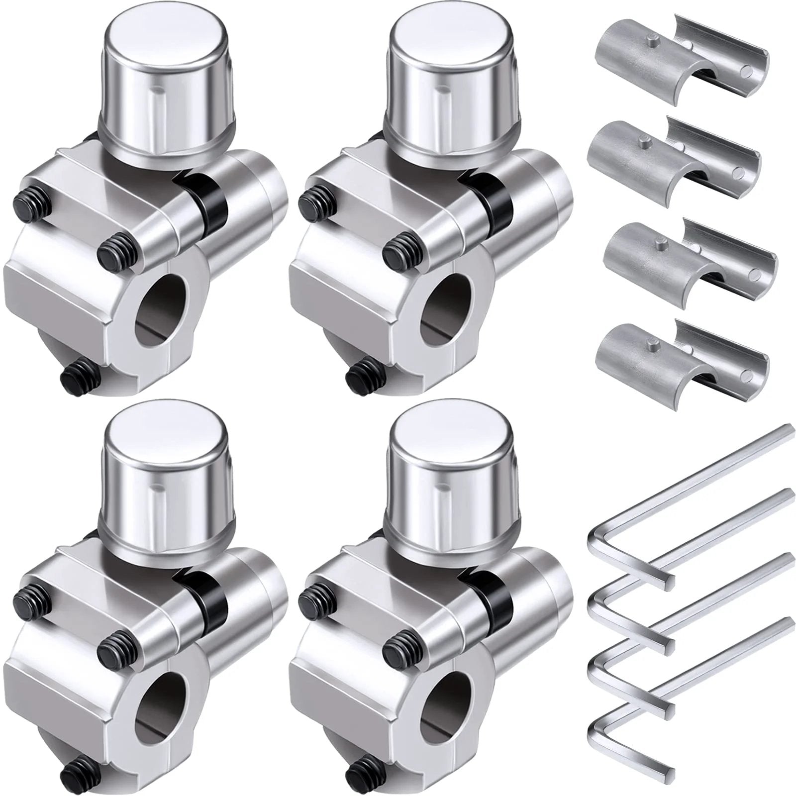 BPV-31 Bullet Piercing Tap Valve Kit for refrigerator lines with valves, hex keys, adapters for quarter, five-sixteenths, three-eighths inch pipes.