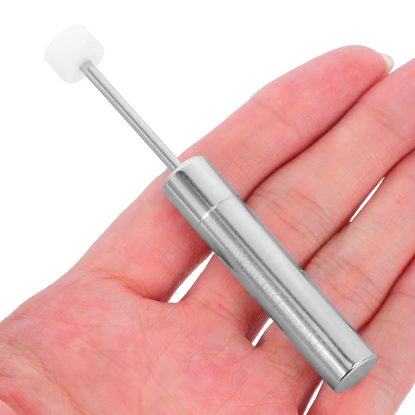 Soft Close Trash Can Dampers Six Pack For Kitchen Bins, 3.34 X 0.39 Inch Hydraulic Pistons, easy to hold, silver color