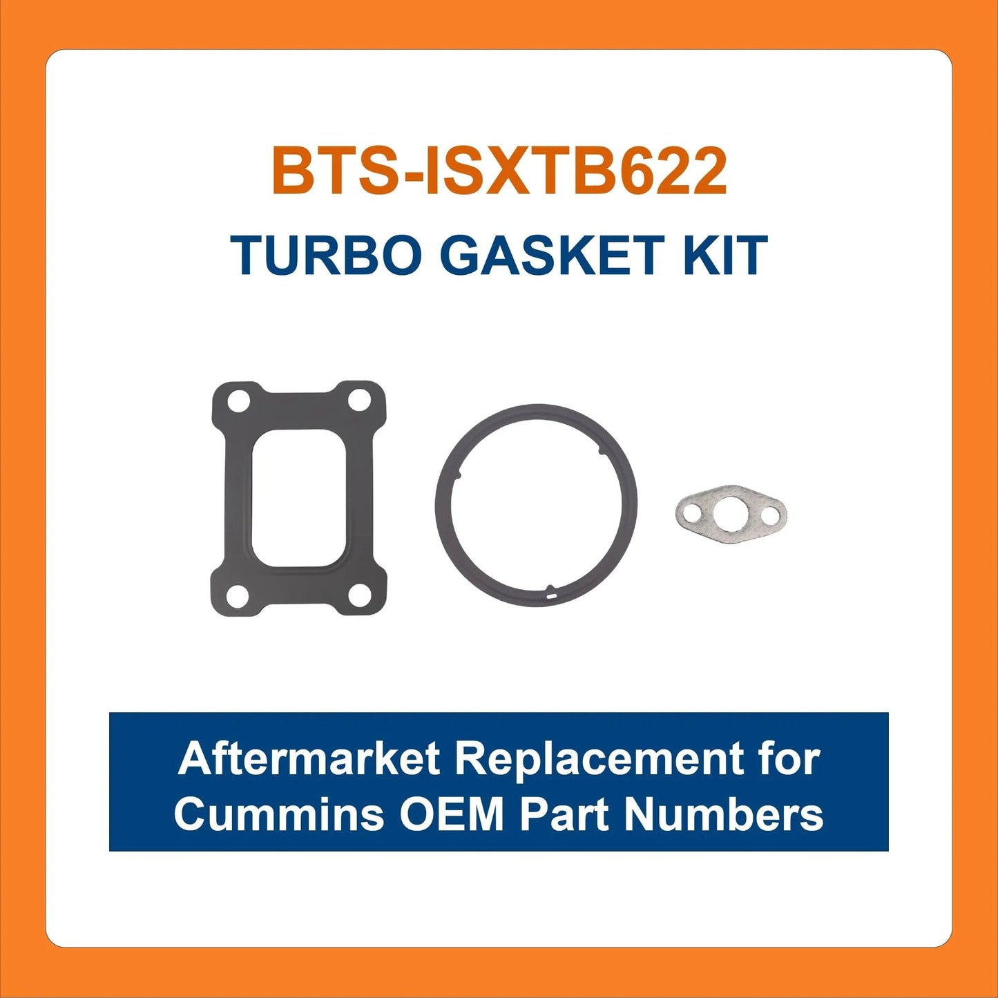 Turbo Gasket Kit For Cummins ISX15 And QSX15 Diesel Engines Aftermarket Replacement For OEM 3101268 3684355 3688622 Sealing Set