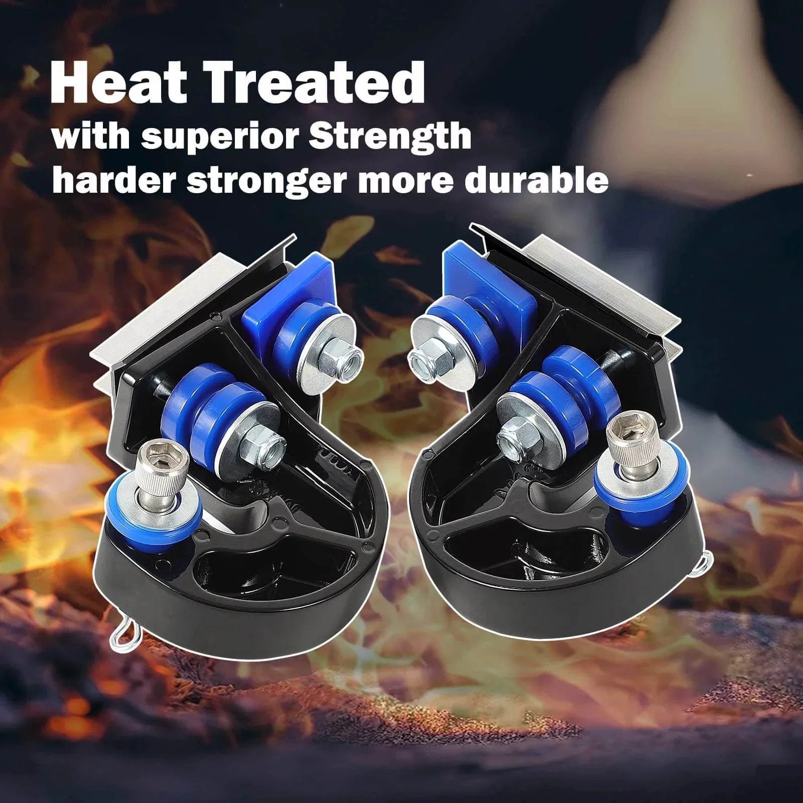 Lower Hood Pivot Kit And Engine Hood Hinge Pivot Bolt Kit Fits Peterbilt 377 378 379, heat-treated components for durability