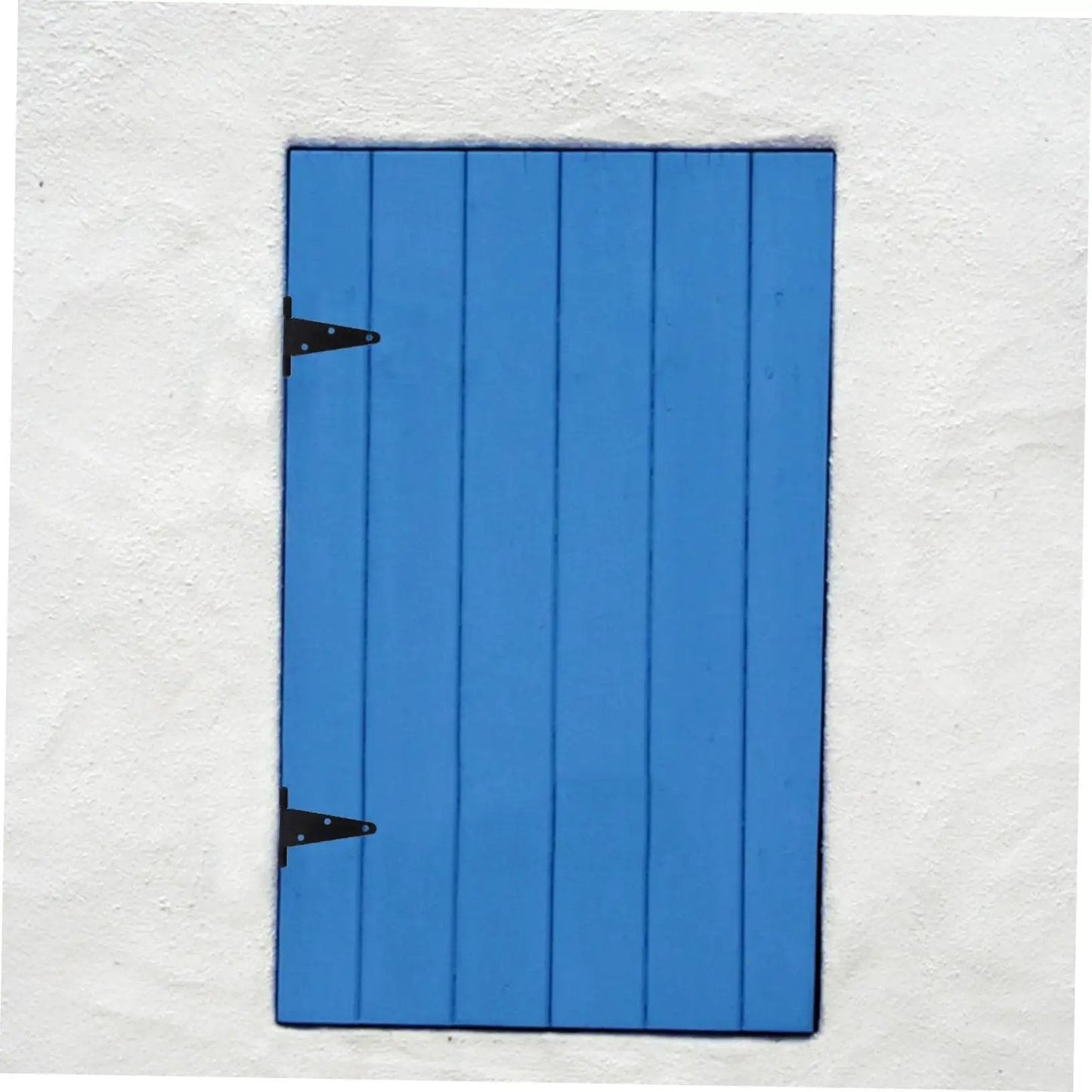 Heavy Duty Slotted Door Hinges Set For Outdoor Gates Sheds And Barns With High Toughness Iron Construction Extended T Shape Design