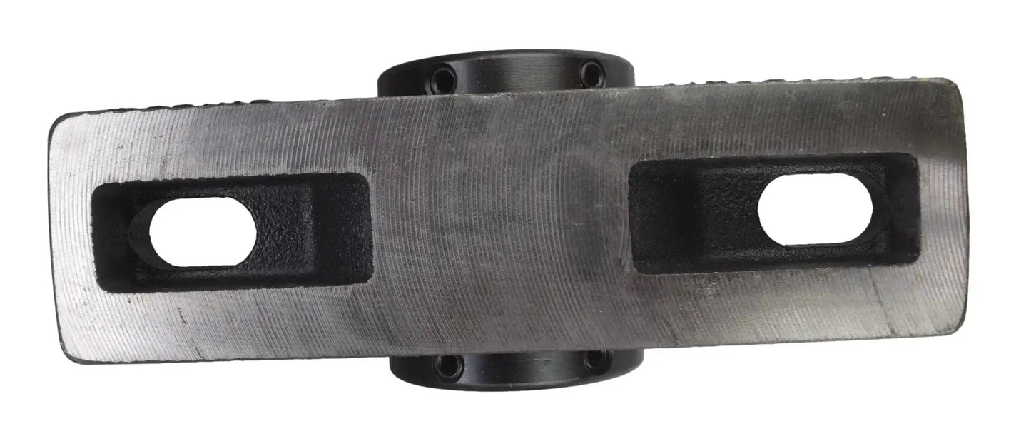 Top view of Interchangeable Type E Heavy Duty Two Bolt Pillow Block Bearing One And Seven Sixteenths Inch Model 19321107.