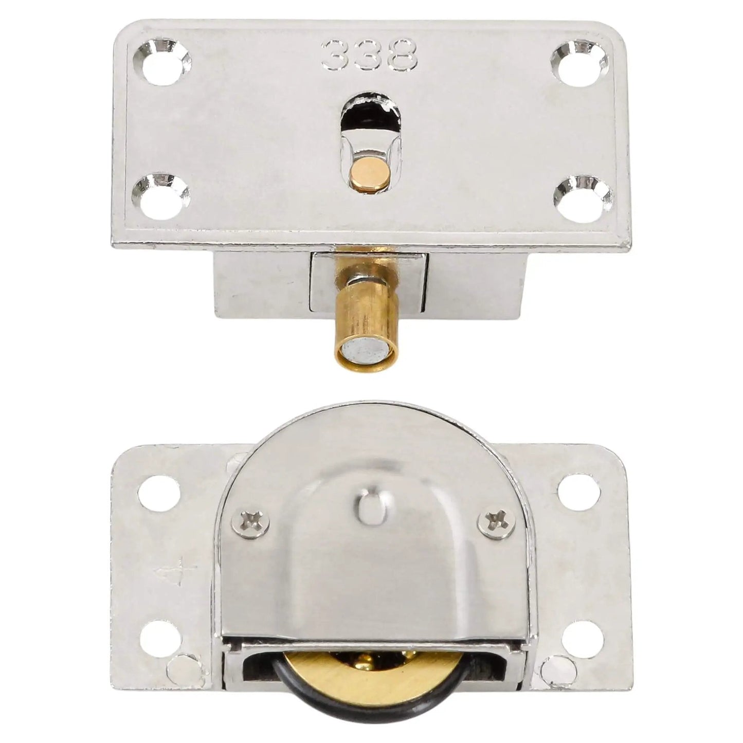 Smooth Sliding Cabinet Door Hardware Set With Durable Stainless Steel Single Wheel Rollers And Zinc Alloy Pulley Track For Effortless Closet Wardrobe Upgrades Top And Bottom Replacement Parts For Your Home Furniture In Sleek Silver Finish Kickass Build