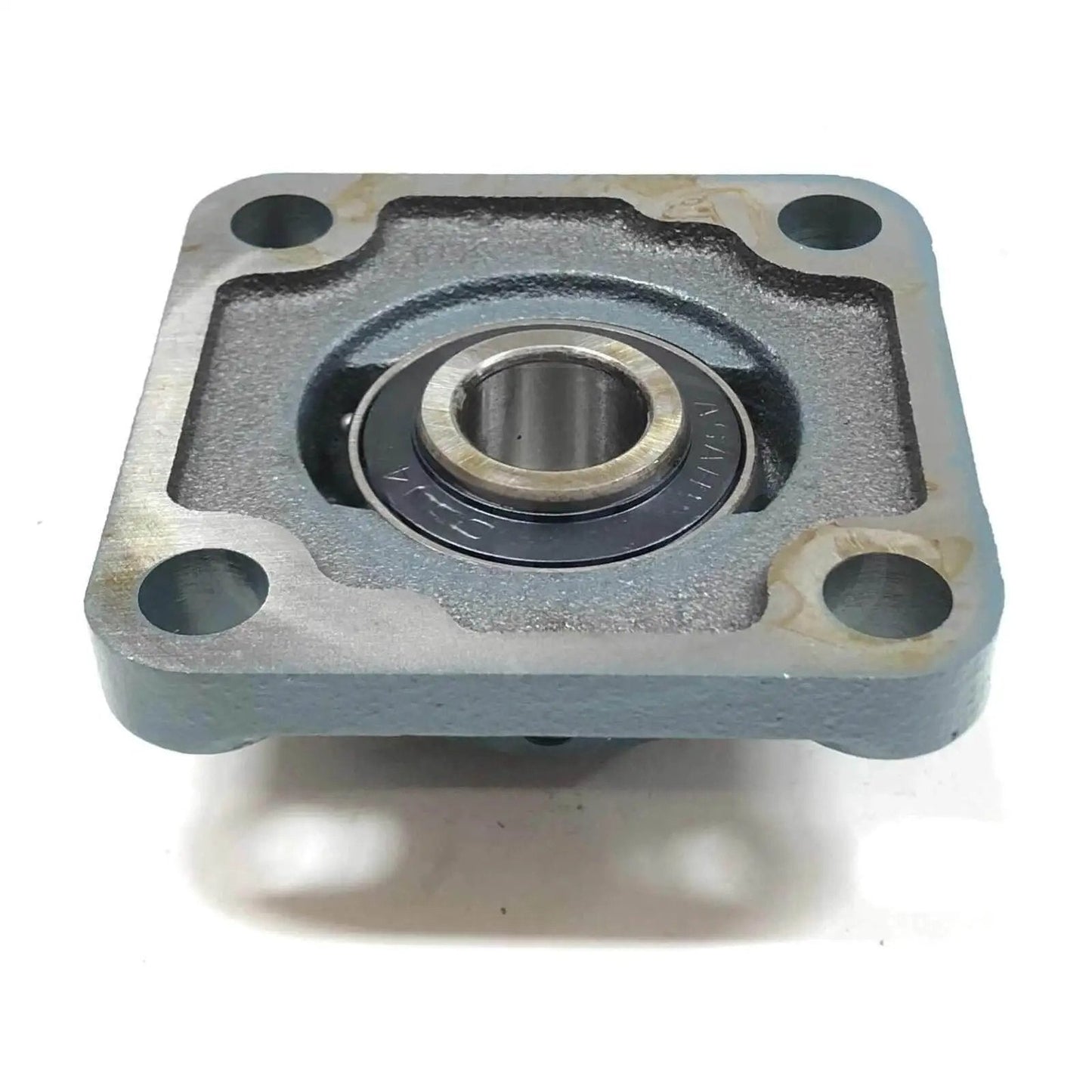 Single UCF204-12 pillow block insert bearing OEM replacement sealed ball unit for linear slide systems, black housing