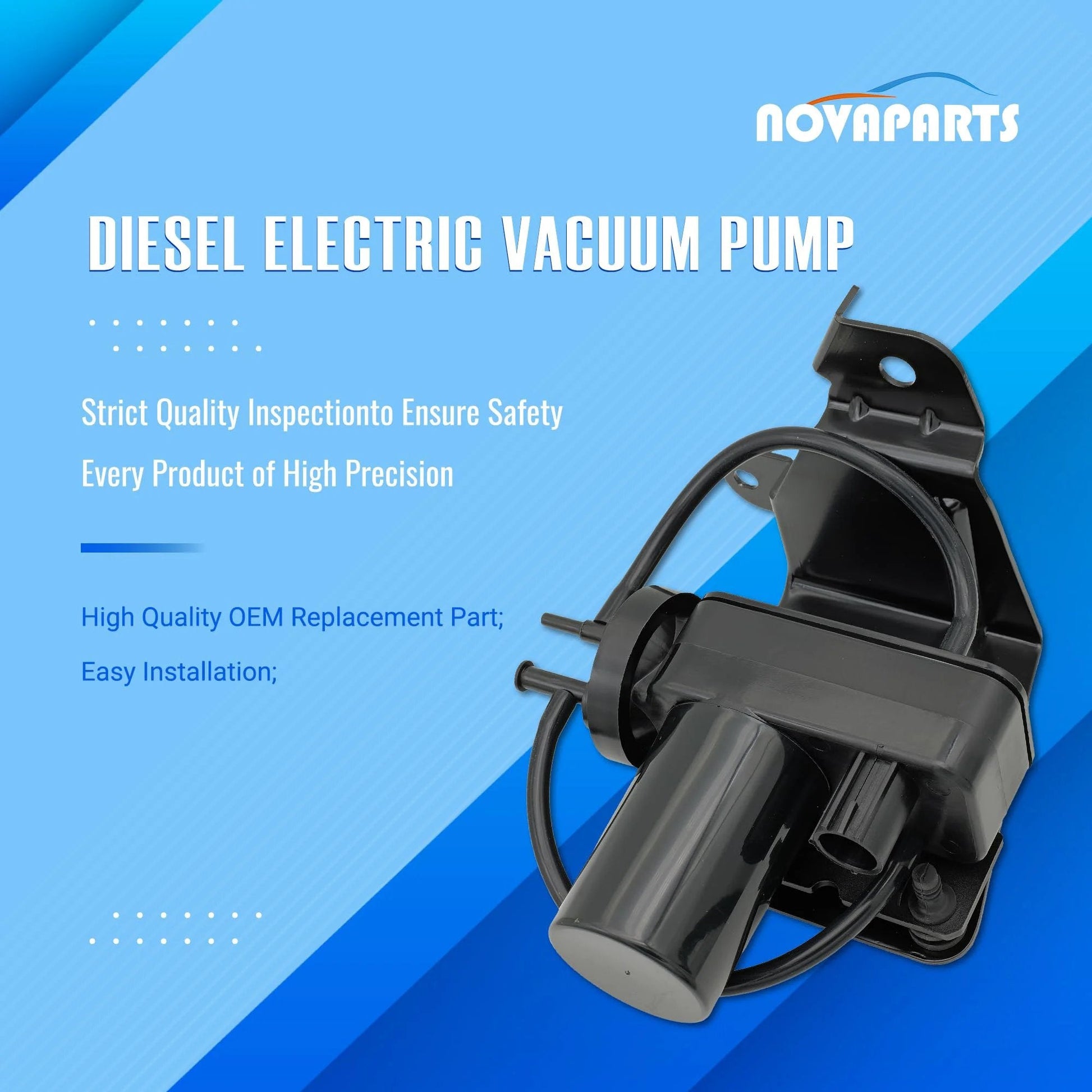 Electric Vacuum Pump For Ford F Series Super Duty Trucks 1999 2010 And Dodge Ram 2500 3500 2000s Replacement 6C3Z2A451A