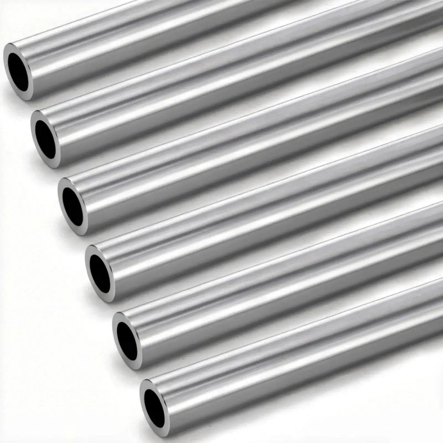 Six Pack Round Steel Tubes 12 Inch Long Three Quarters Inch Outer Diameter 0.51 Inch Inner Diameter 0.12 Inch Wall Weldable Seamless Tubing For Automotive DIY Projects Durable Industrial Metal Tubing Eorbow