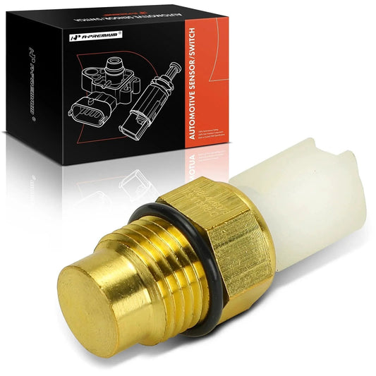 Engine Coolant Temperature Sensor 1 Pin Fits Toyota Camry Avalon Highlander Sienna Solara Lexus ES300 RX300 On Water Inlet Thermostat Housing