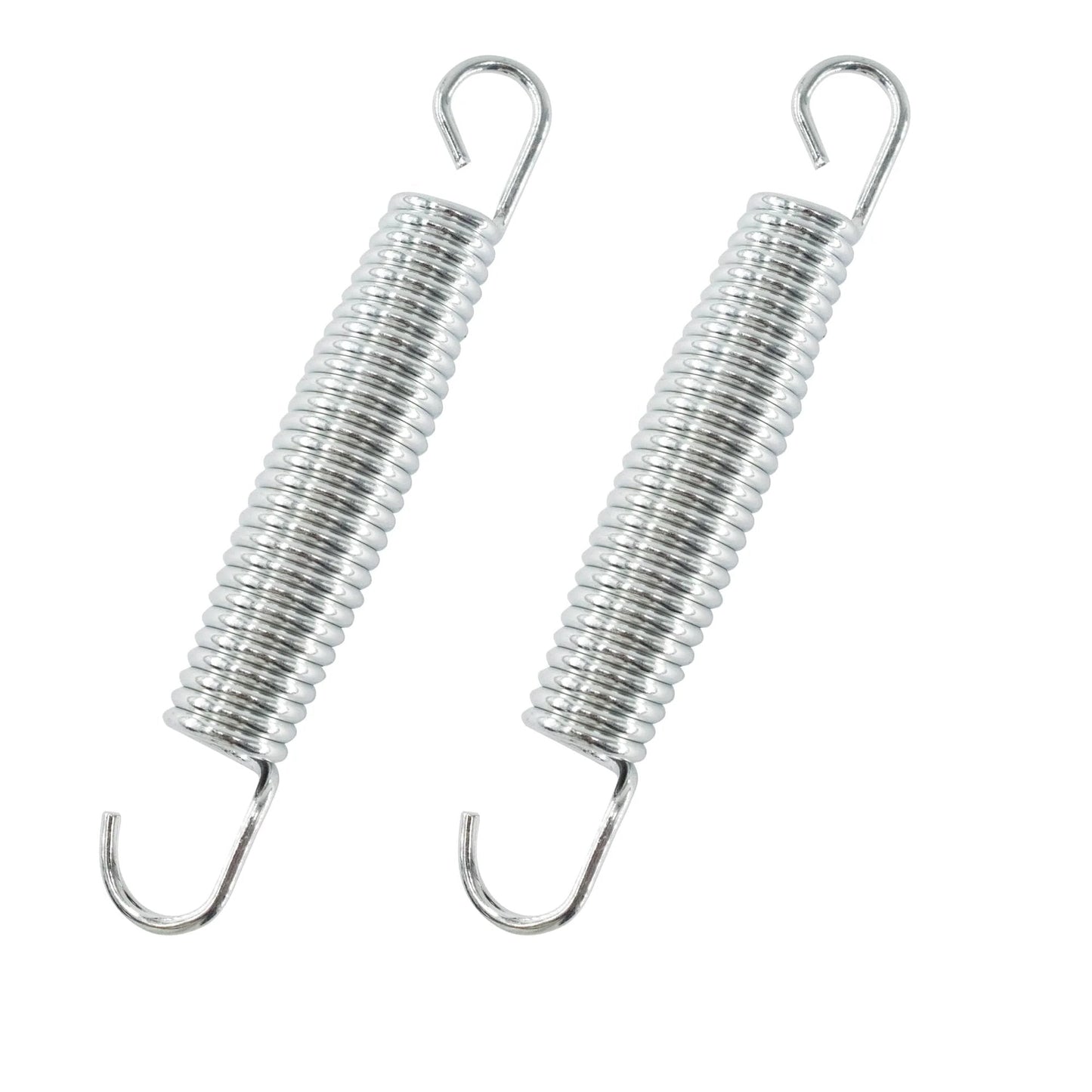 2 Pack Extended Tension Springs 3mm Wire Diameter 22mm Outer Diameter 140mm Free Length Heavy Duty Built Tough with Dual Hooks for Machinery and Furniture Replacement Parts