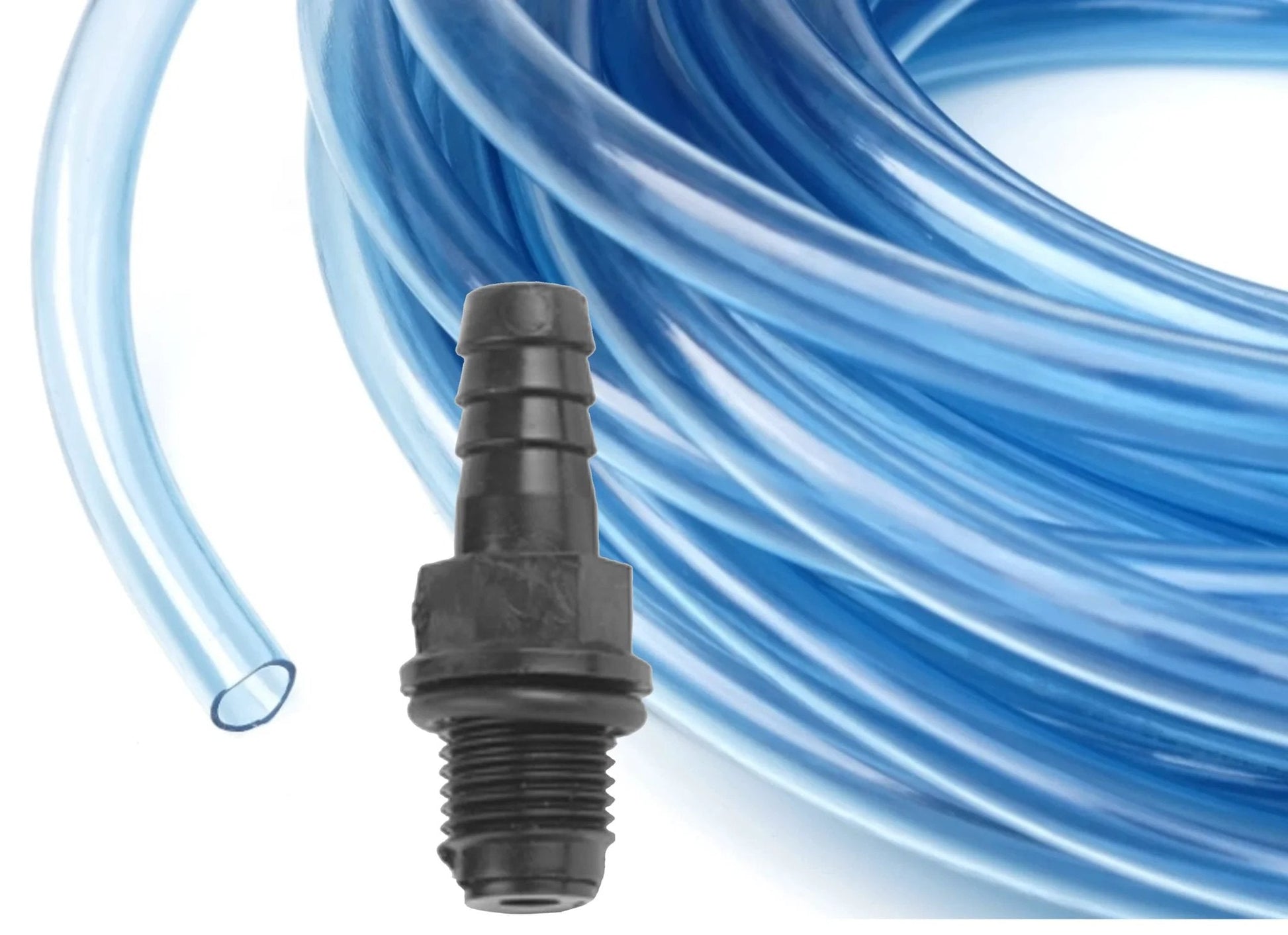 Reliable Check Valve For Little Giant Condensate Pumps VCC VCMA And VCL Series Prevents Backflow, shown with tubing
