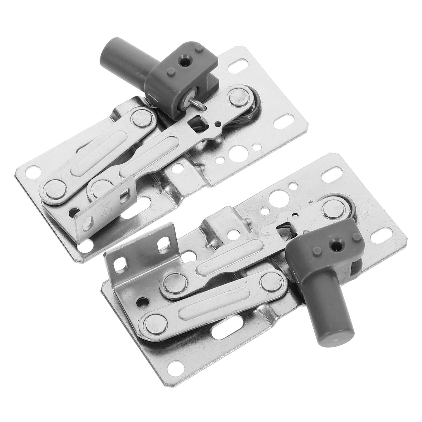 2 Pack Soft Close Cabinet Hinges With 45 Degree Tip-Out Tray, Self Closing Drawer Front Dampers For Kitchen Cupboards And Furniture Doors, Easy Install, Durable Iron Construction