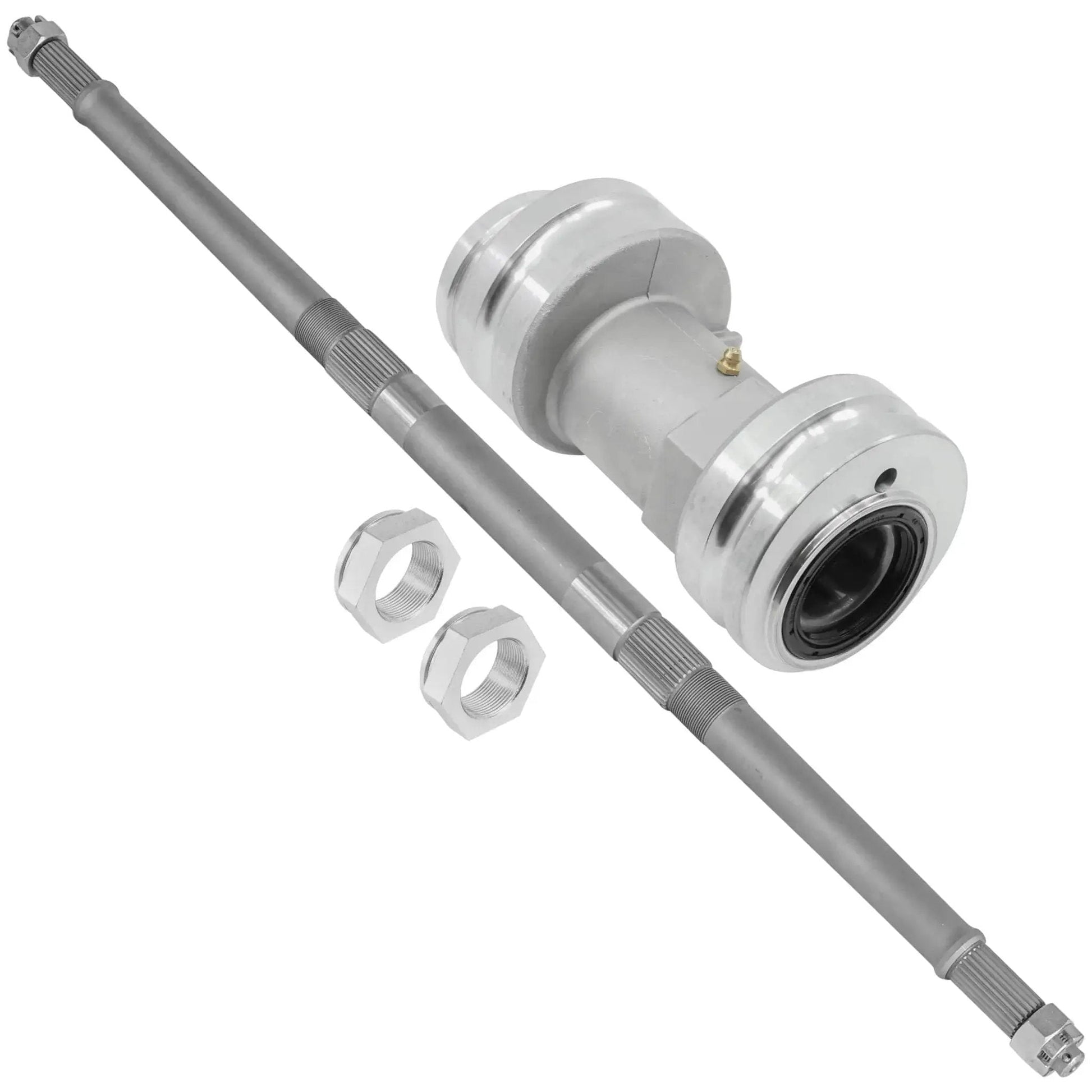 Rear Axle Shaft Bearing Housing Carrier Hub for Polaris ATV Replacement Fits Trail Boss 325 2000-2002 with nuts