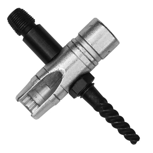 Grease Fitting Multi Tool For Easy Install And Extraction, Large Size, LockNLube Compatible, Durable Mechanic Tool Close-Up