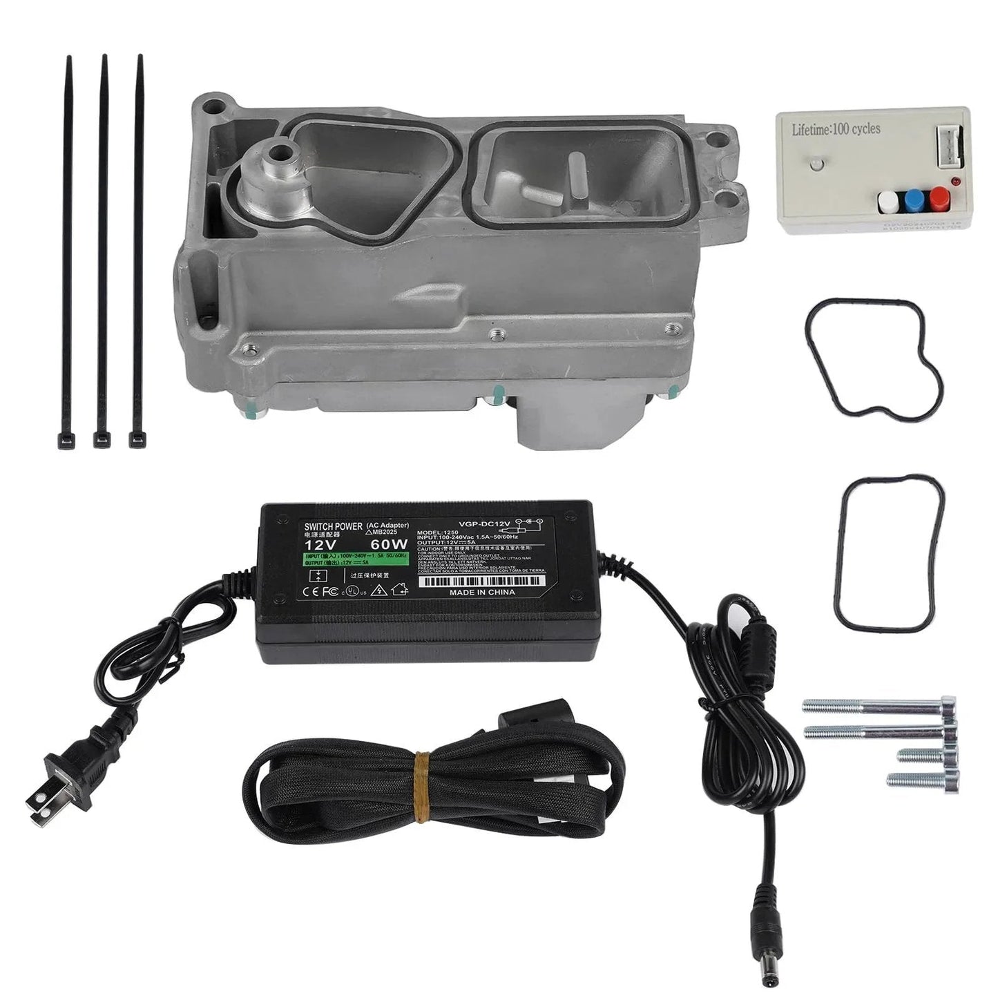 Turbo Actuator Calibrated Kit For 2013 2018 Ram 2500 3500 4500 5500 6.7 Cummins ISB Diesel Replacement For Holset HE300VG HE351VE Turbochargers Premium Quality Direct Fit For Easy Installation Reliable Performance showing components and accessories