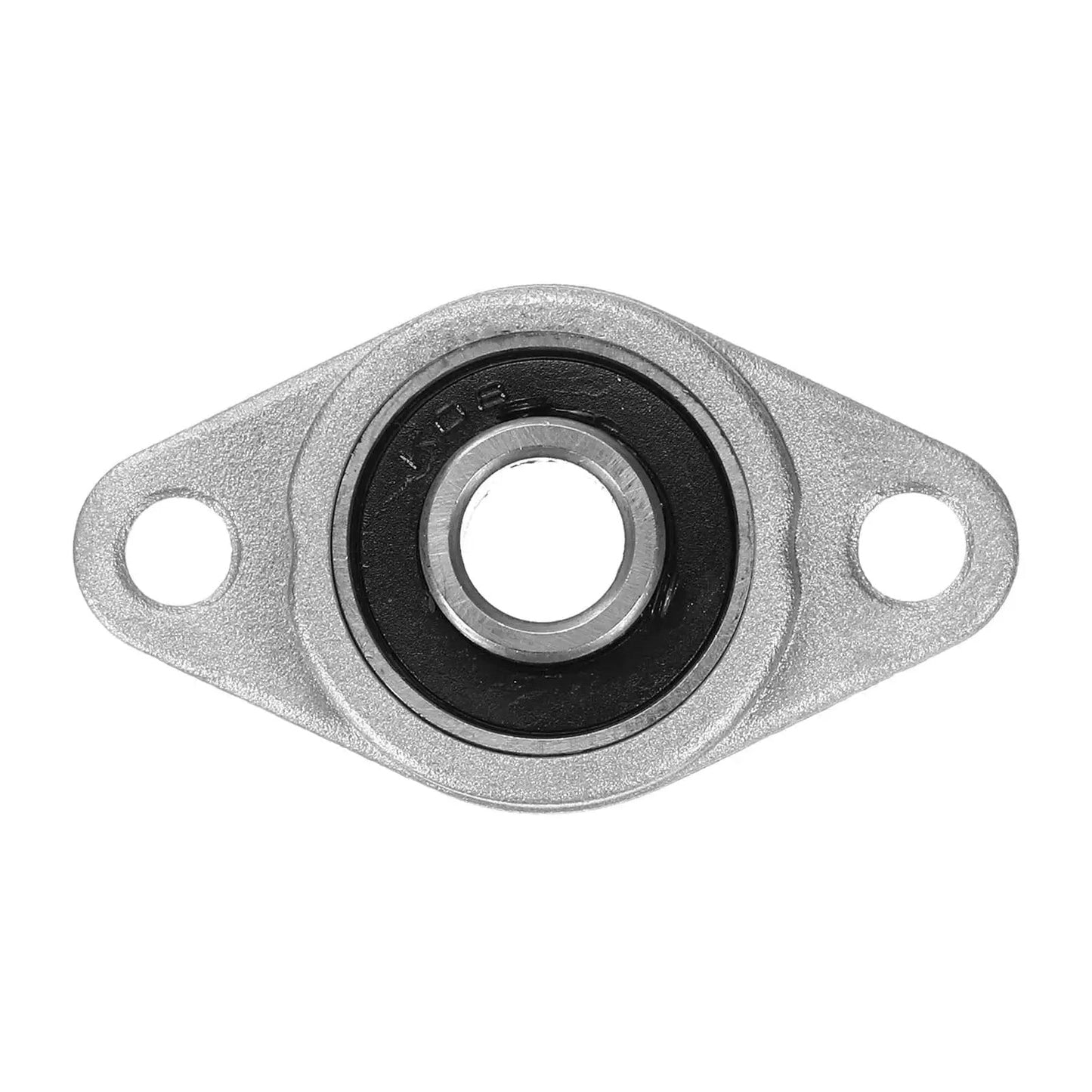 4 Pack KFL08 Pillow Block Bearings 8mm Bore Zinc Alloy Flange Mounted Bearing Housing P6 ABEC3 Rust Resistant Heavy Duty