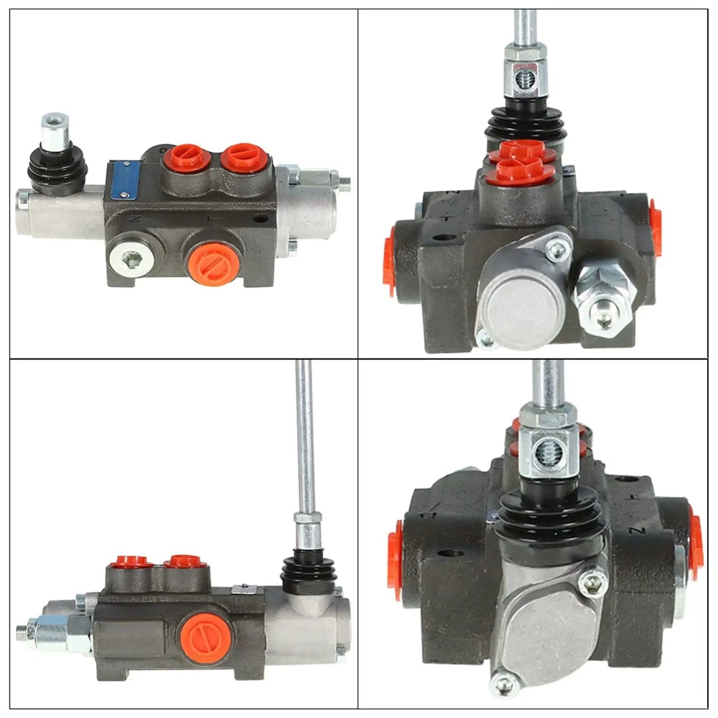 One Spool Hydraulic Directional Control Valve With 13GPM And 3600PSI Open Center For Small Tractors, BSPP 1/2 Ports A B P T N