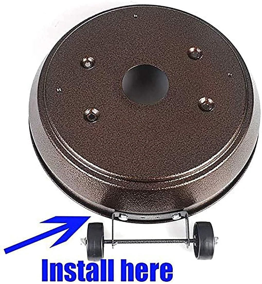 3 Inch Universal Patio Heater Wheels And Storage Rack Caster Wheels Set Of 2 installation guide