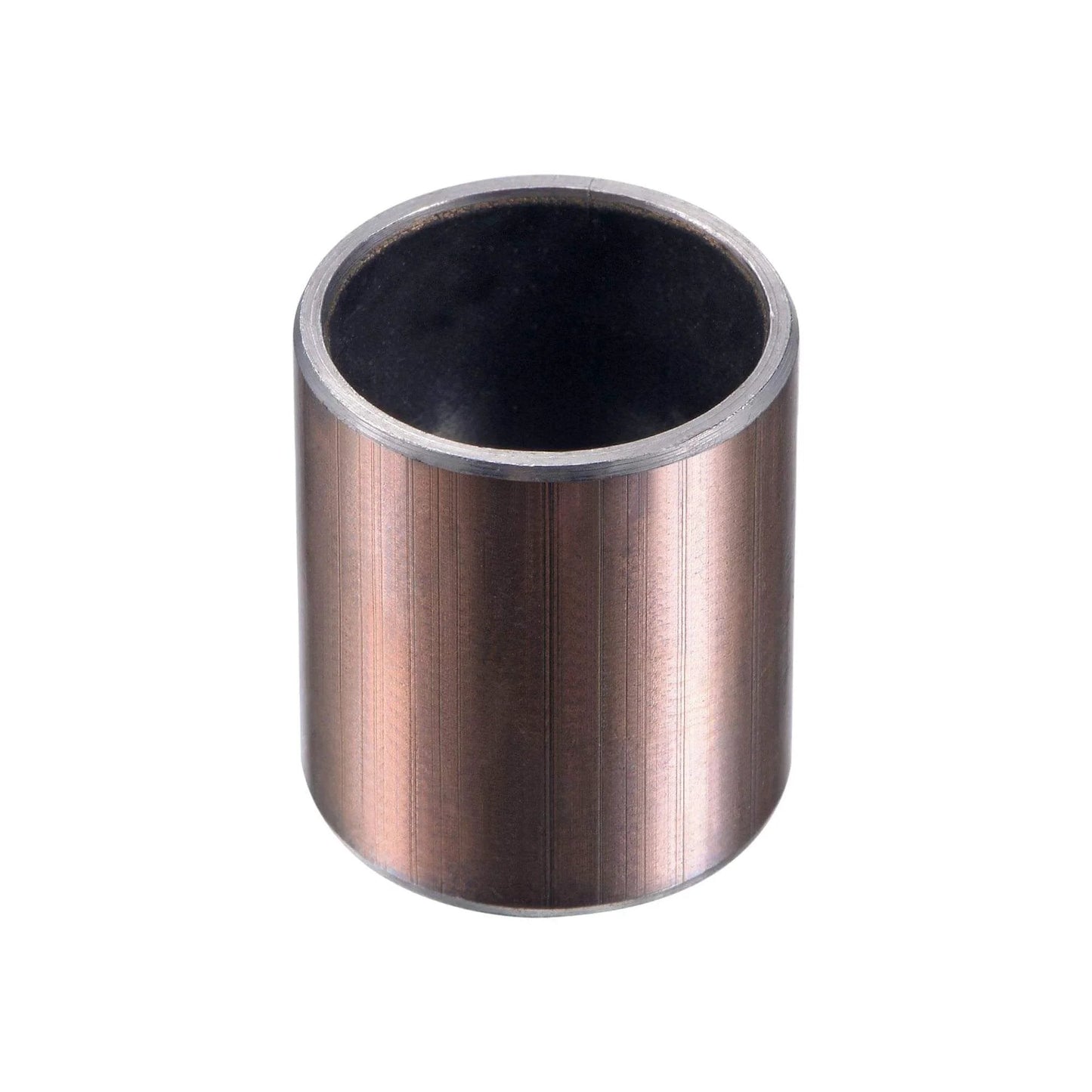 Sleeve Bearing 3/4 Inch Bore 7/8 Inch OD 1 Inch Length Self Lubricating Oilless Wrapped Bushings Bronze Sintered Composite Coated