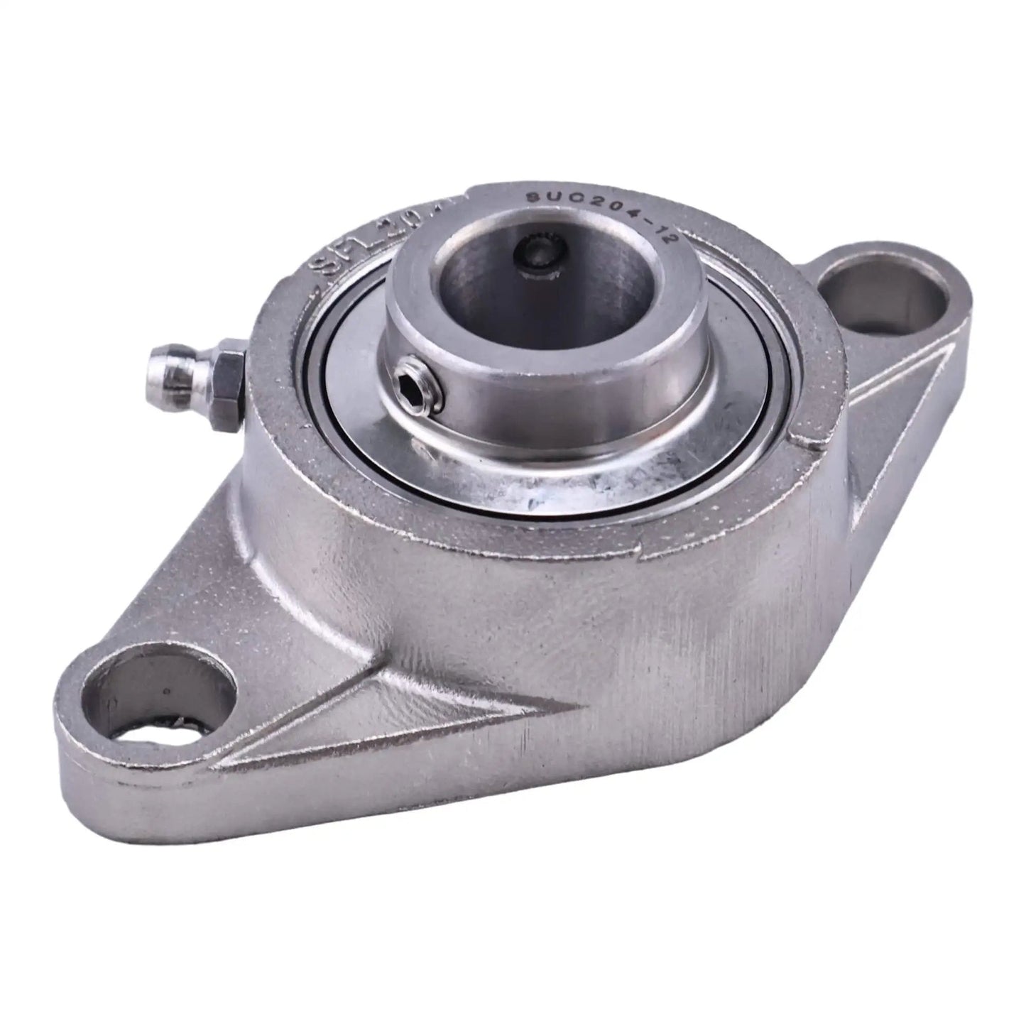 Three Quarter Inch Stainless Steel Two Bolt Flange Bearing For Shaft MUNCFL204-12 SSUCFL204-12 YCJT PT Replacement Part Image