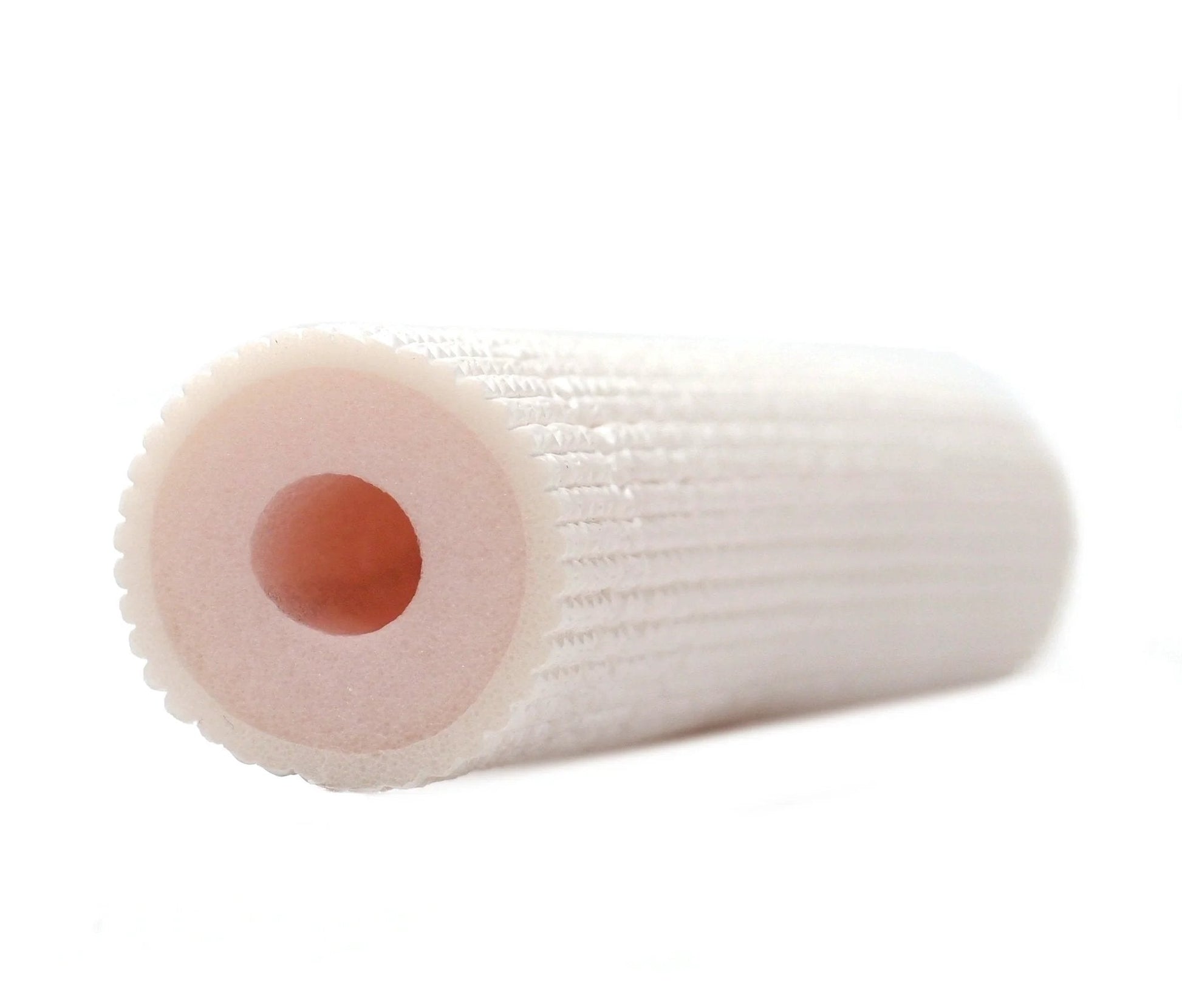 Quarter Inch Insulated Copper Coil Line For HVAC And Refrigeration, Seamless Copper Tube With Half Inch White Insulation