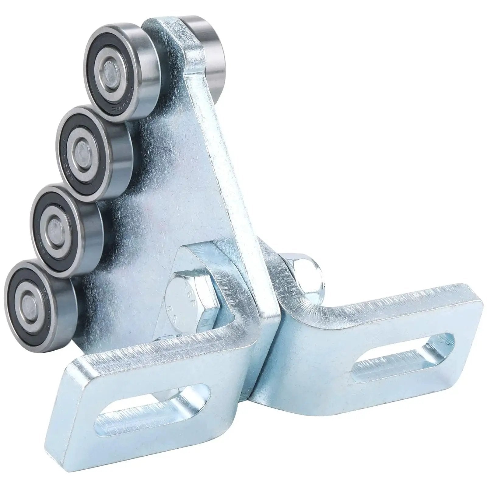 Electric Hoist Trolley Assembly With 8 Wheel Rollers for Garage Hoist Systems on 1-5/8 Inch Wide Strut Channel