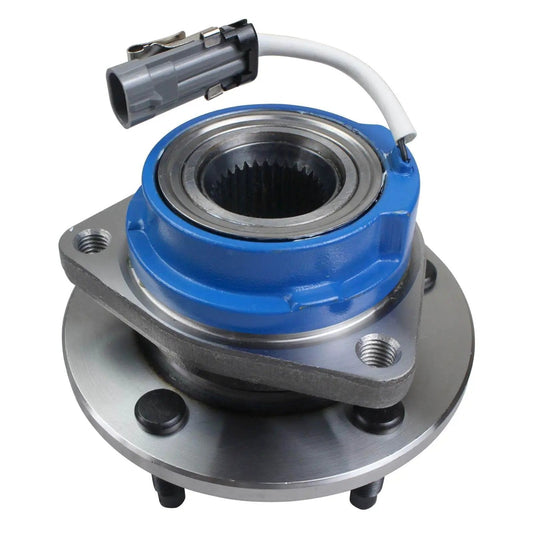 Front Wheel Hub Bearing Assembly 5 Lug With ABS Compatible With Chevy Impala Monte Carlo Cadillac DTS Eldorado Seville Buick Century