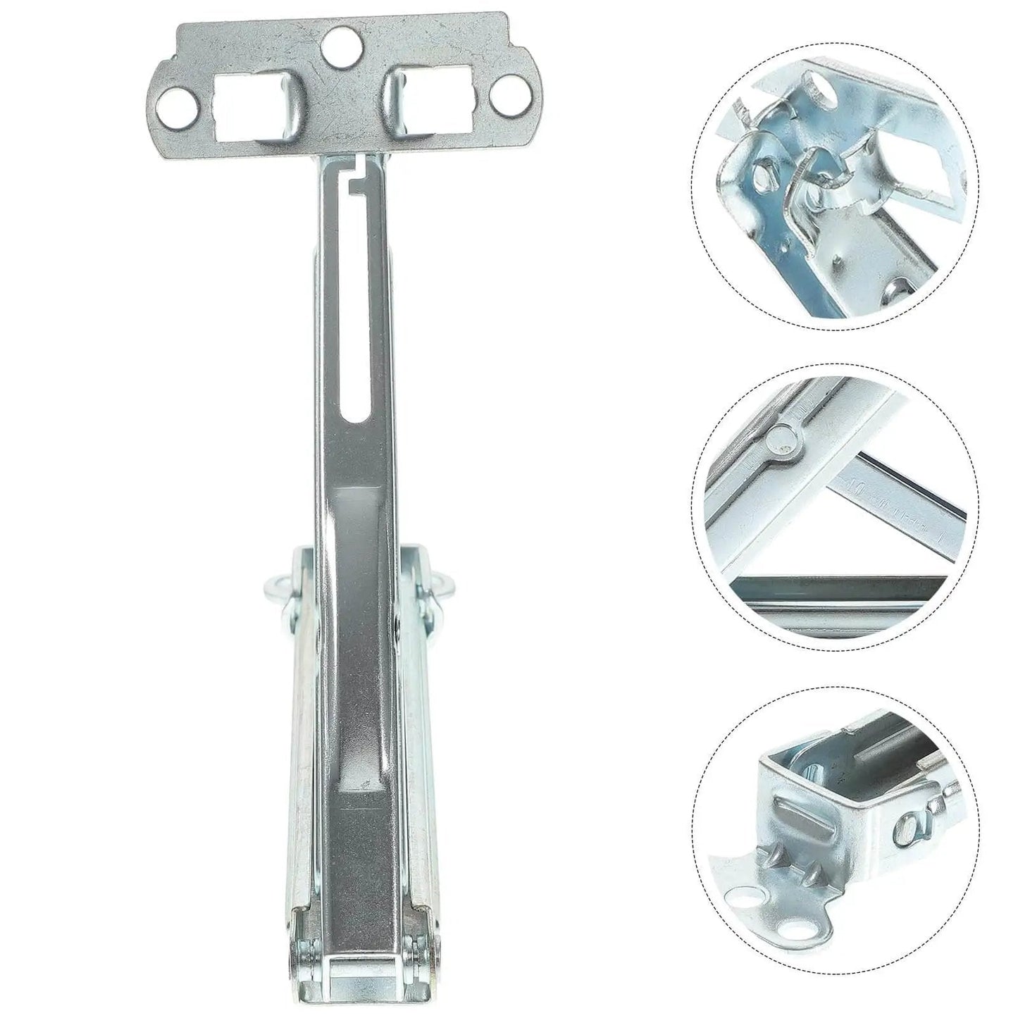 Adjustable Folding Lift Up Hinge For Massage Tables And Sofa Beds With Heavy Duty Drop Down Lid Support Bracket Durable Iron Frame
