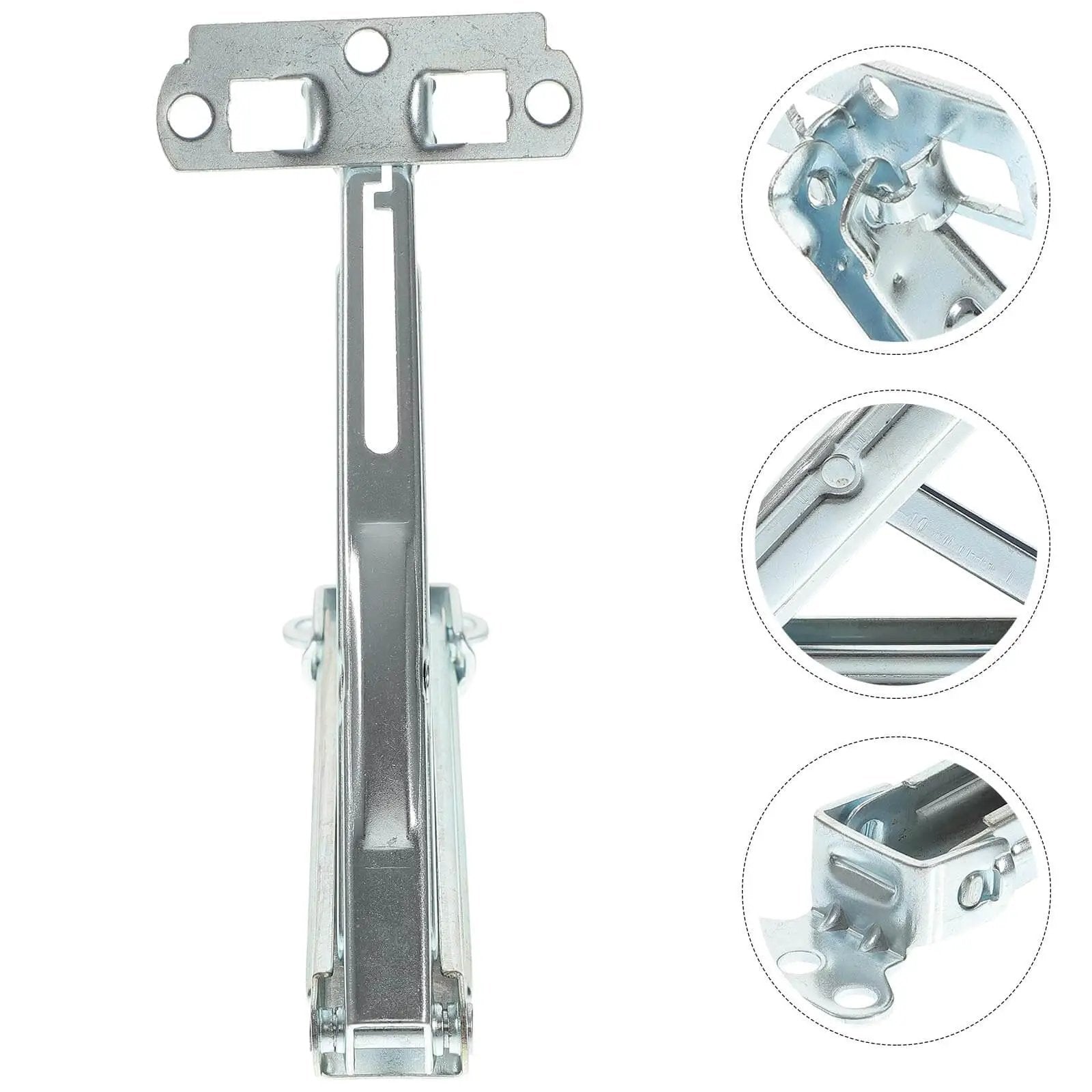 Adjustable Folding Lift Up Hinge For Massage Tables And Sofa Beds With Heavy Duty Drop Down Lid Support Bracket Durable Iron Frame