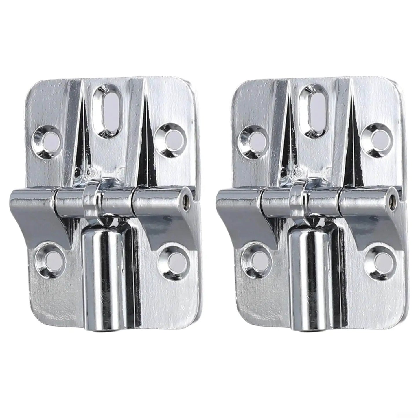 Zinc Alloy 180 Degree Locking Hinge With Adjustable Torque For Folding Tables And Bifold Doors Cabinet Hardware Silver