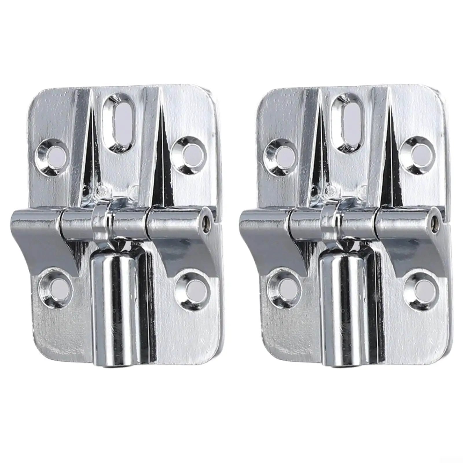 Zinc Alloy 180 Degree Locking Hinge With Adjustable Torque For Folding Tables And Bifold Doors Cabinet Hardware Silver
