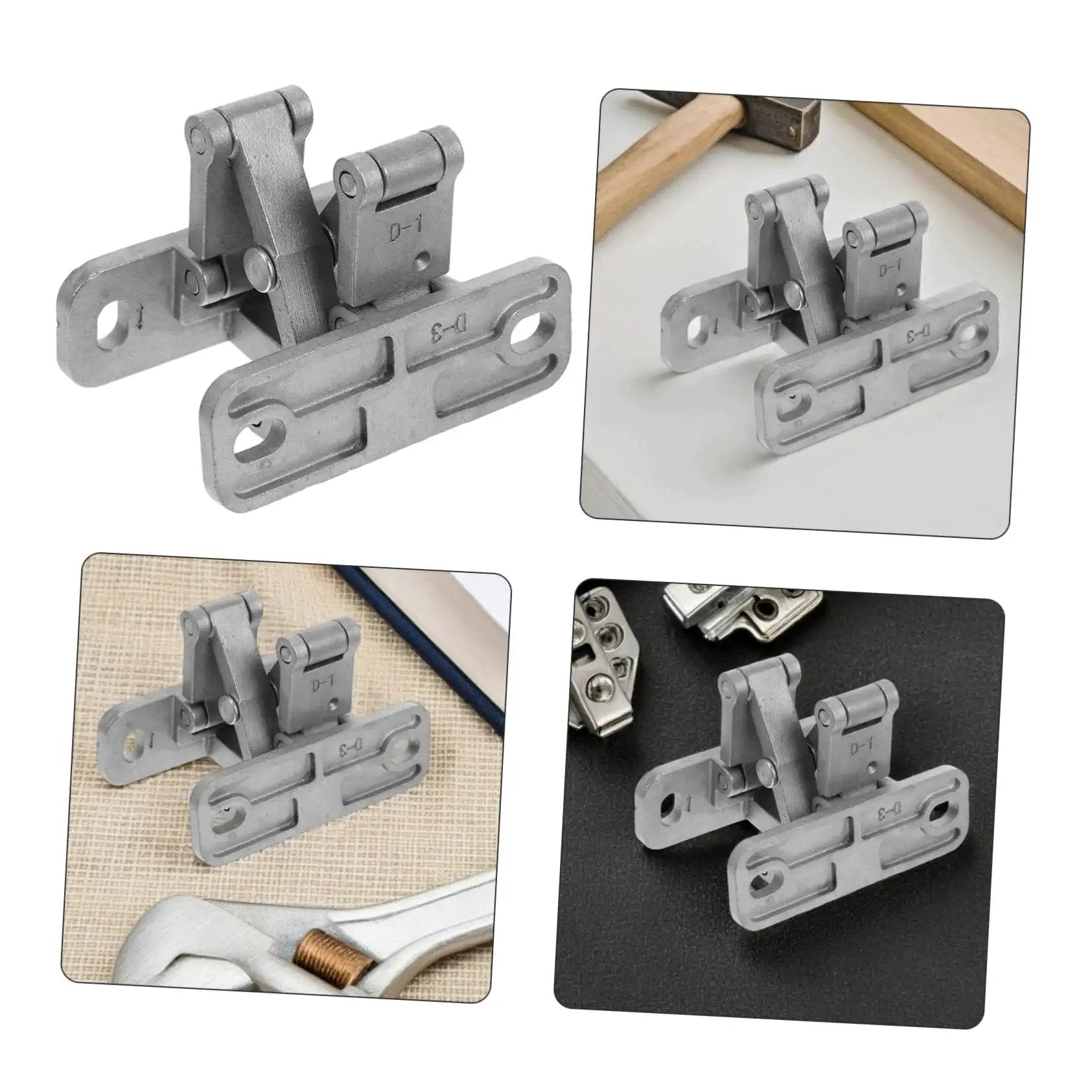 Invisible Heavy Duty Door Hinges For Indoor And Outdoor Use, Concealed Stainless Steel Hinges With Seamless, Low Profile Design For Fire Hydrant Boxes, Quiet Operation, High Load Bearing Capacity, Easy Installation, Durable Industrial Grade Hardware
