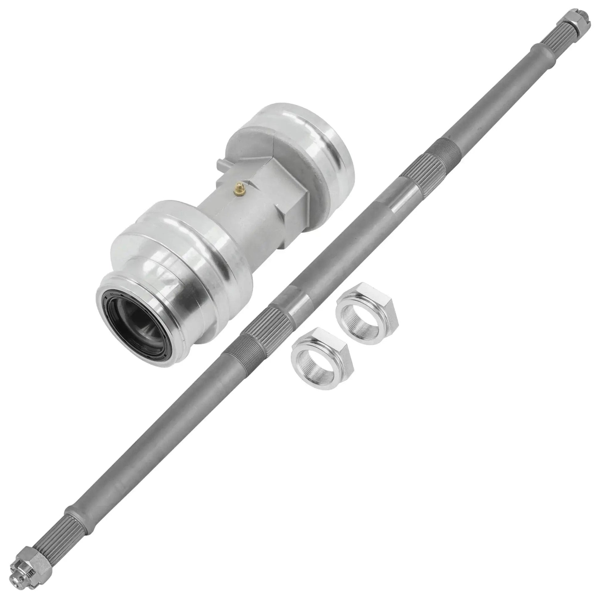 Rear Axle Shaft Bearing Housing Carrier Hub for Polaris ATV Replacement Fits Trail Boss 325 2000-2002 with nuts