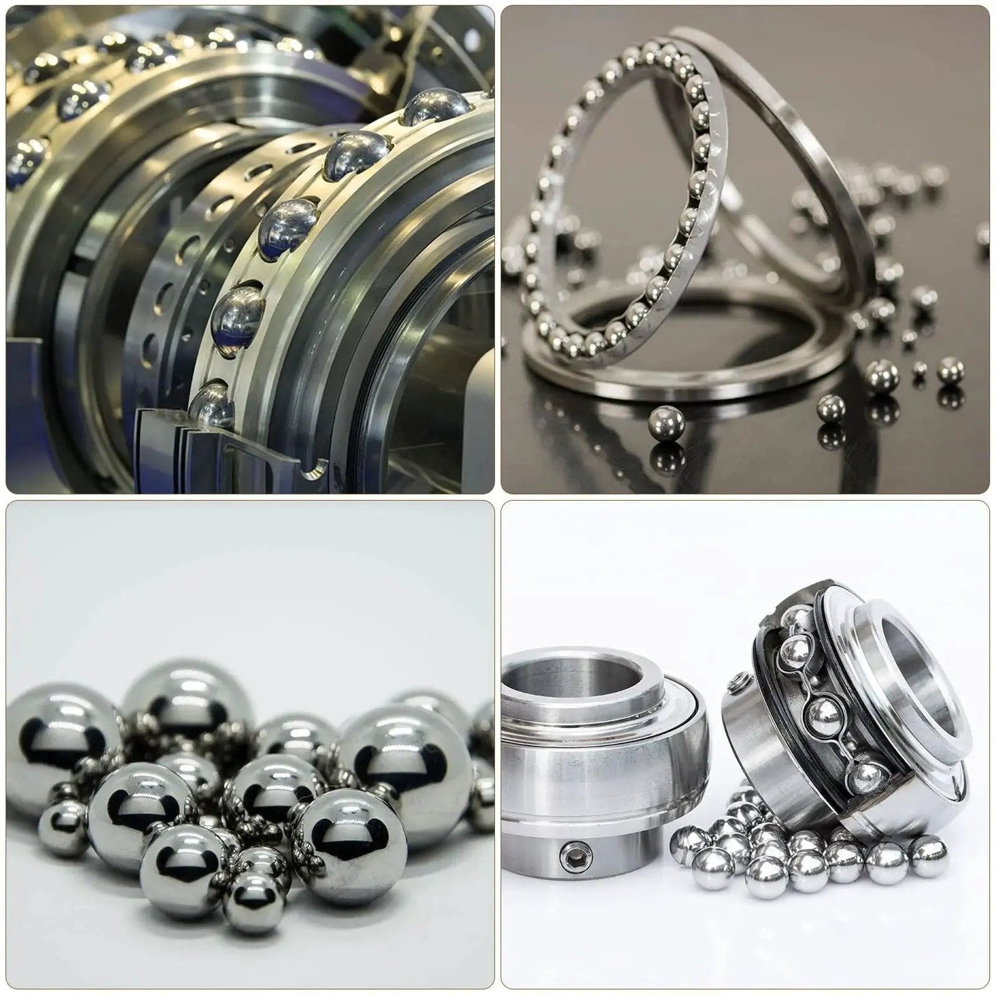Chrome Steel Bearing Balls Set Of 24 In Eight Sizes From One Quarter Inch To Three Quarters Inch For Precision Bearings And Machinery