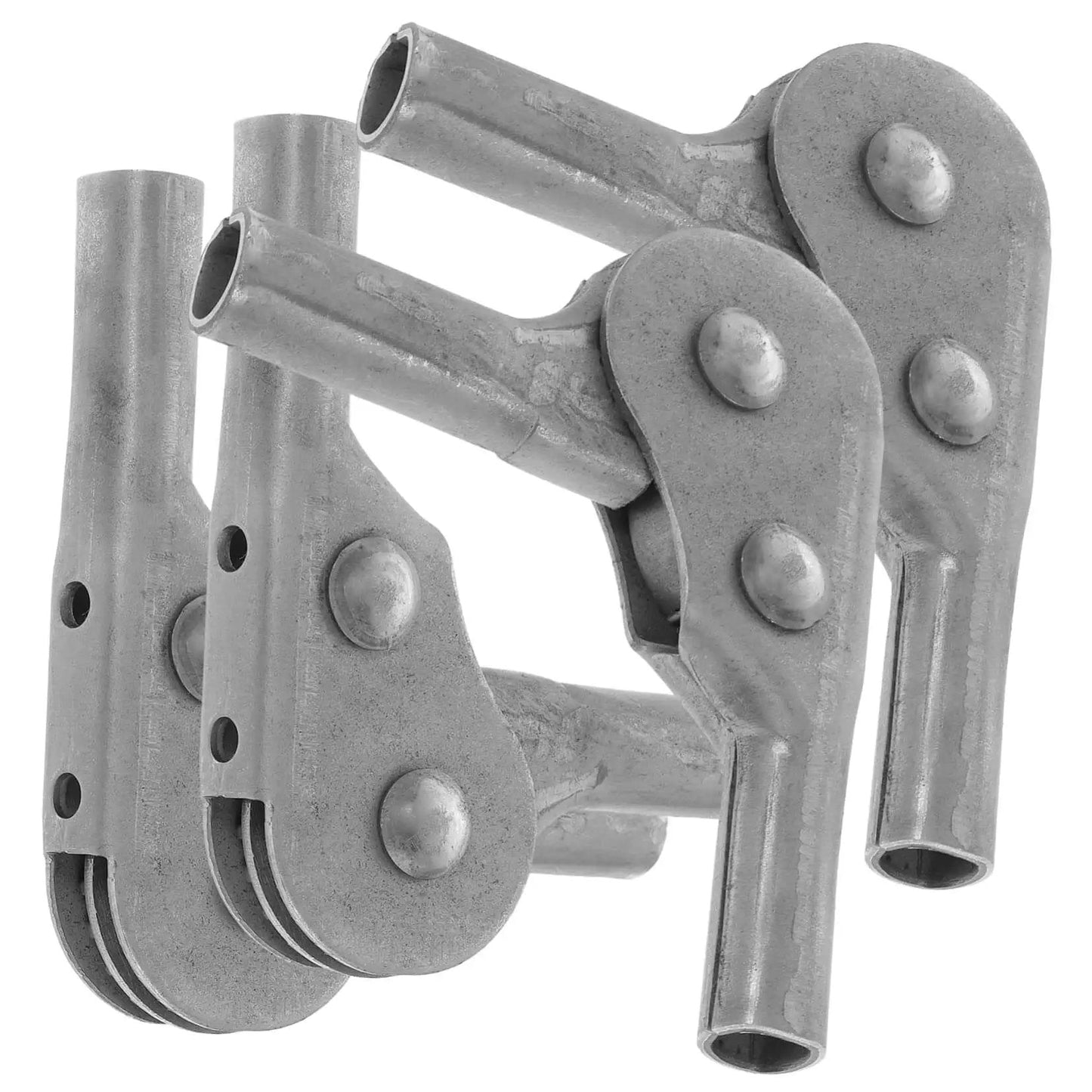 Three Gear Folding Sofa Hinge With Self Locking Support For Bean Bags And Beach Chairs, sturdy metal construction for furniture use.