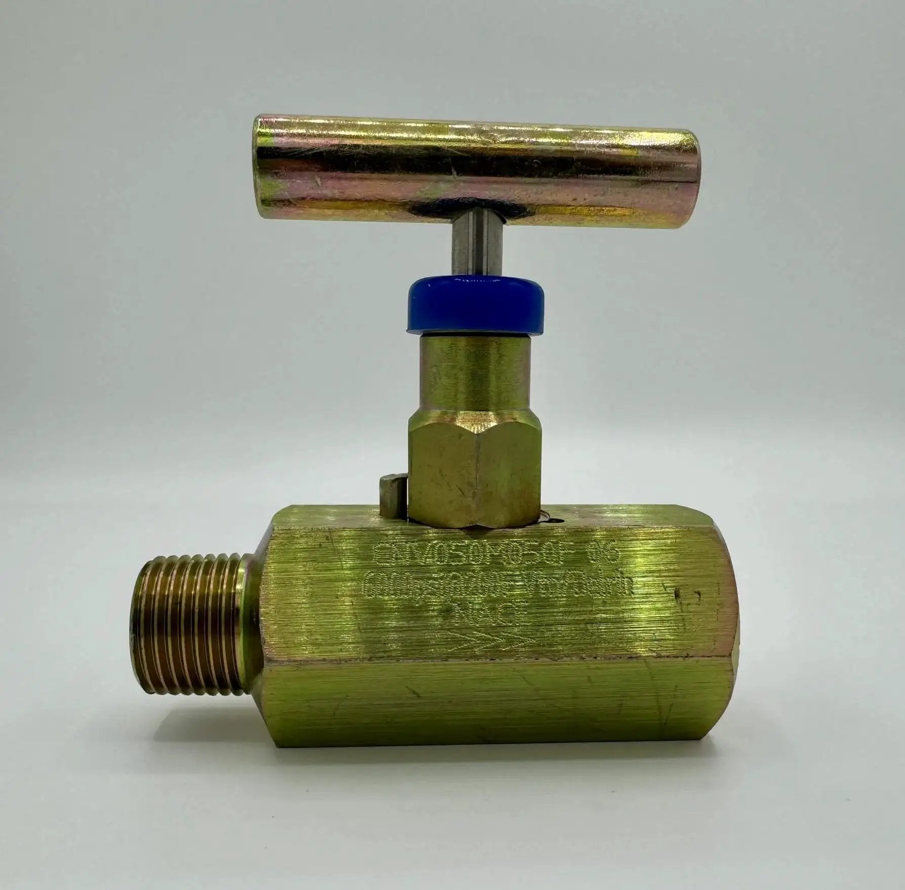 High Pressure Needle Valve One Half NPT Carbon Steel NACE Compliant MXF for Industrial Fluid Control