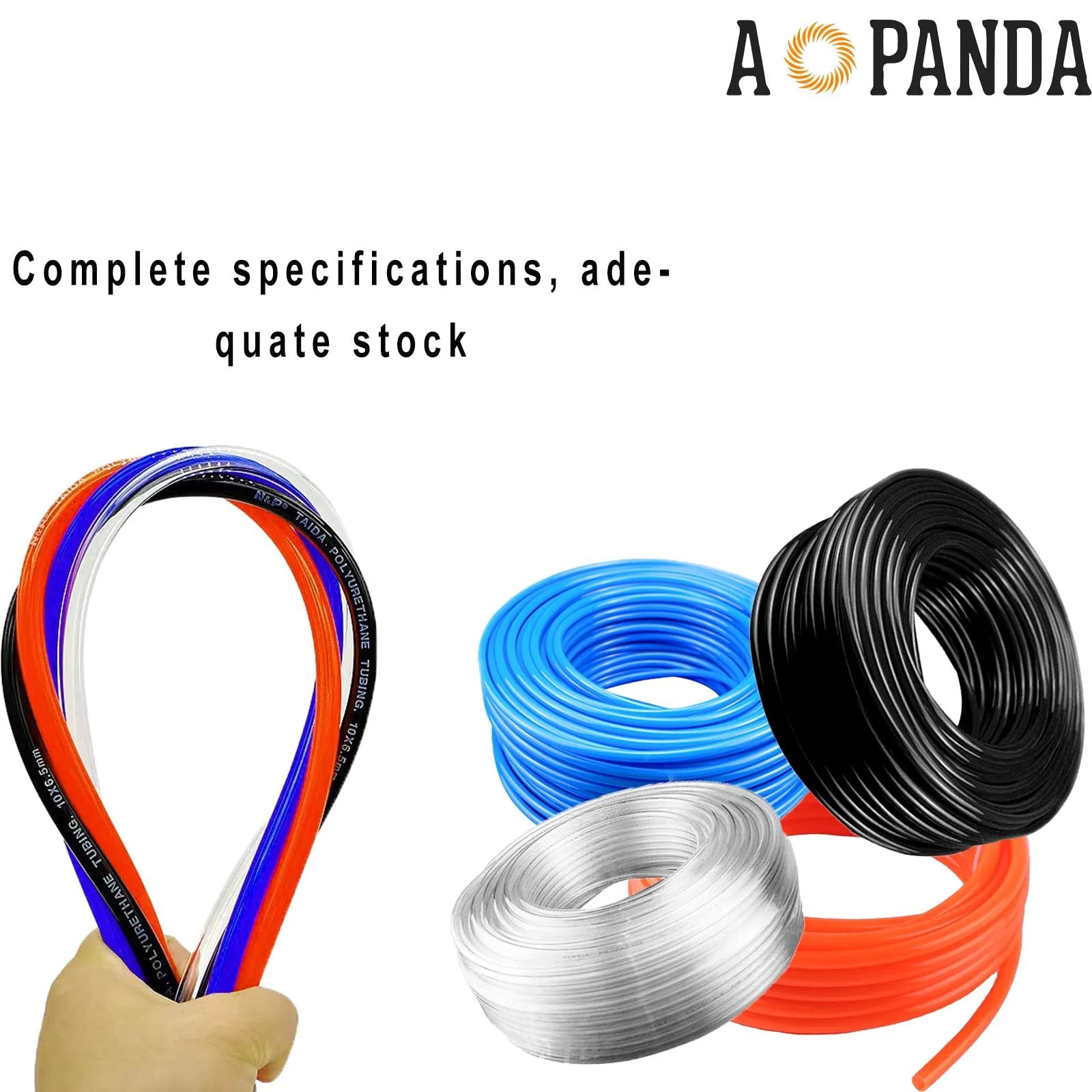 Pneumatic Tubing Nine Sixteenths Inch Outer Diameter PU Polyurethane Air Hose For Air Compressors And Fluid Transfer