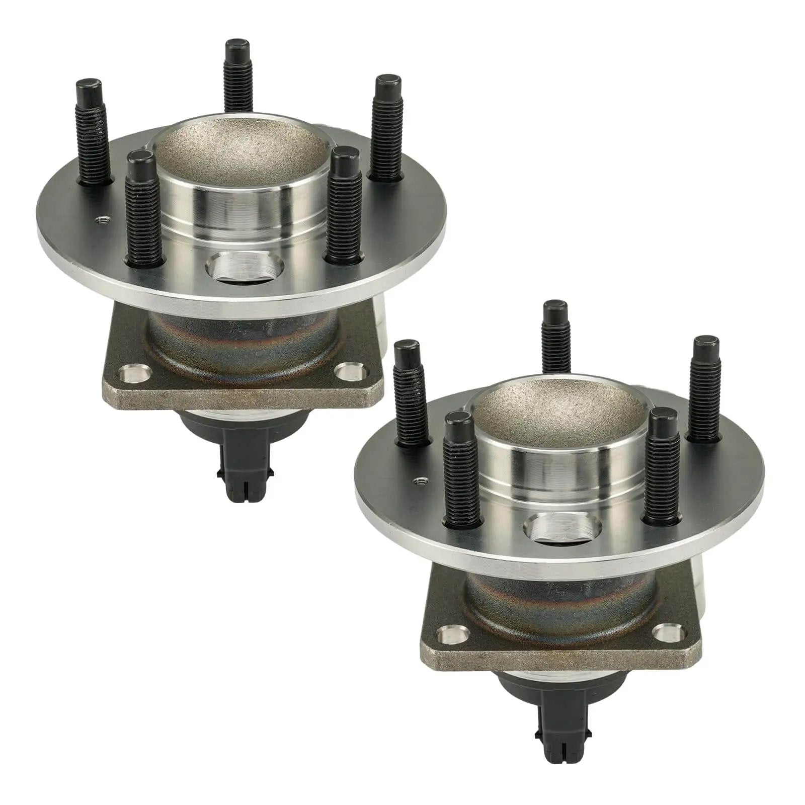 Pack of 2 rear wheel hub bearing assembly fits Buick LeSabre Lucerne Riviera, Cadillac DTS DeVille, Chevy Malibu, 5 lug ABS