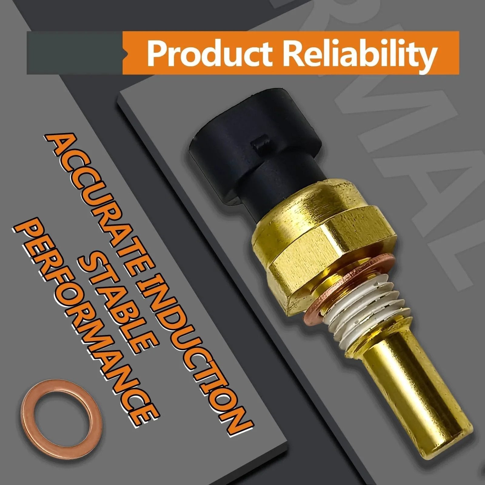 Engine Coolant Temperature Sensor For Chevy Avalanche Impala Trailblazer Suburban 1500 2500 HD Express Silverado GMC Envoy Sierra Yukon Savana Saturn OEM 2134514 2134333 19236568 Top Pick showing product reliability