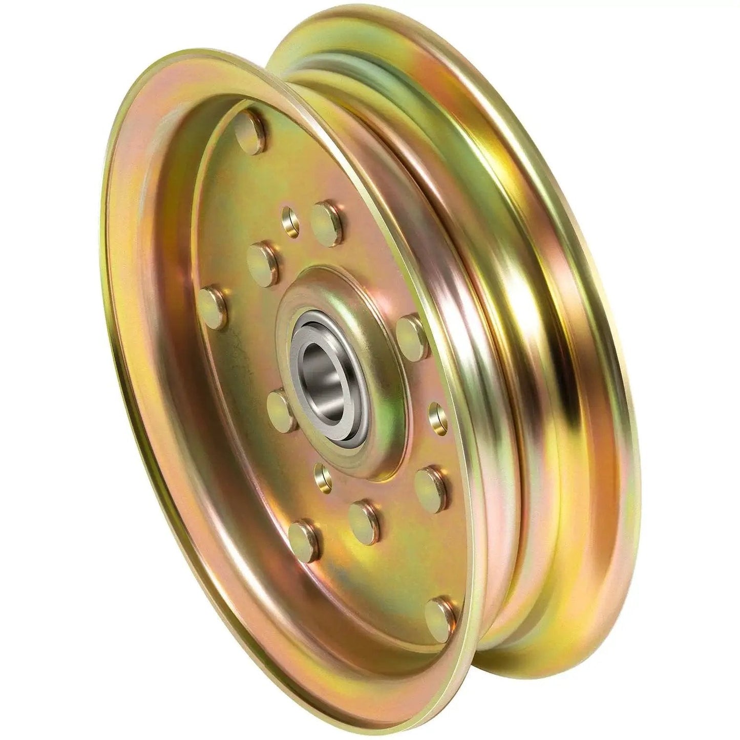 Universal Idler Pulley Assembly Replacement Kit for Bush Hog Finish Mowers Rotary Cutters and Zero Turn Mowers, side view
