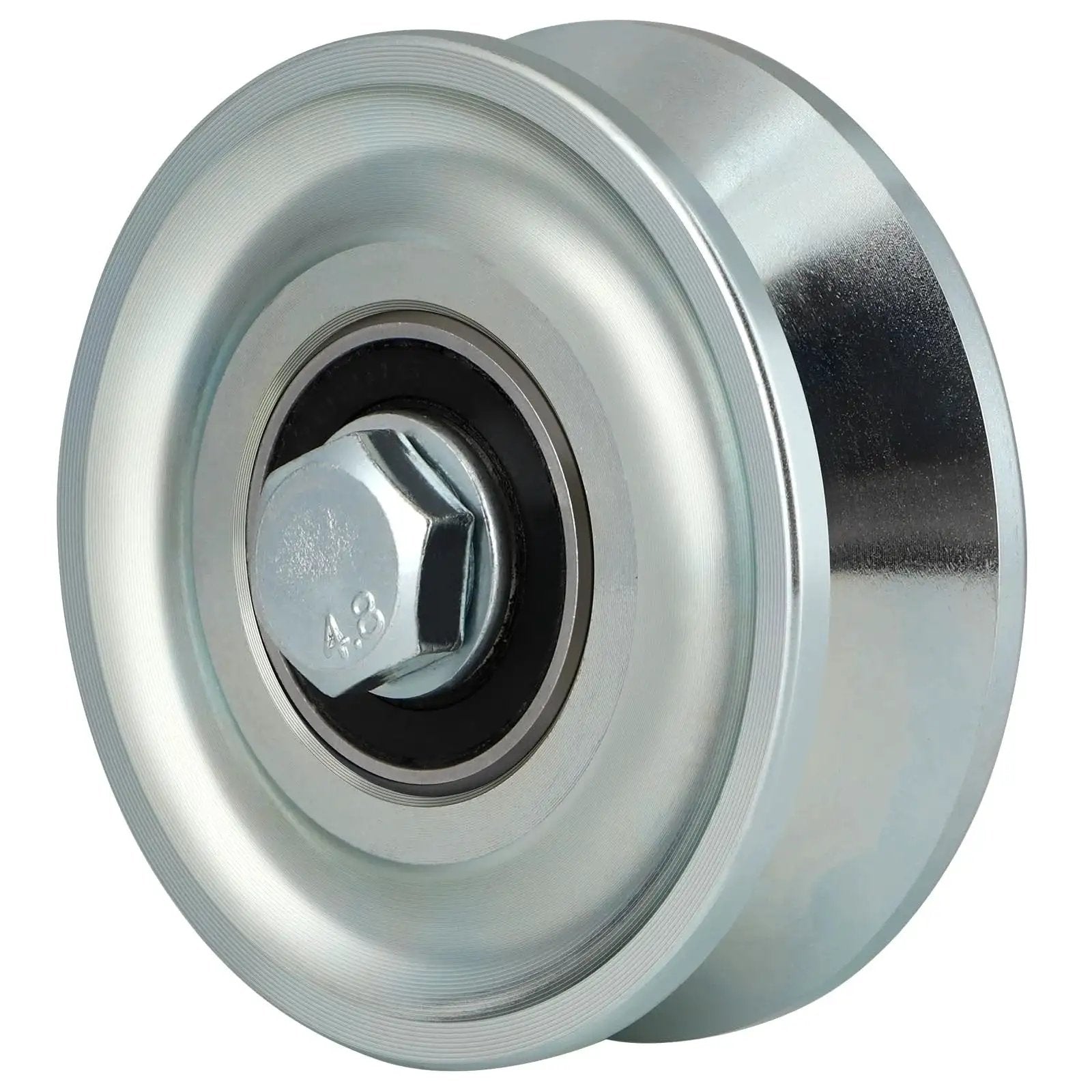 3 Inch V Groove Wheel For Inverted V Track Gate Caster With Double Bearings Sliding Gate Wheel Workhorse Build For Heavy Duty 2000 Lbs Load Capacity Perfect For Barn Doors Fences And Outdoor Gates Skelang