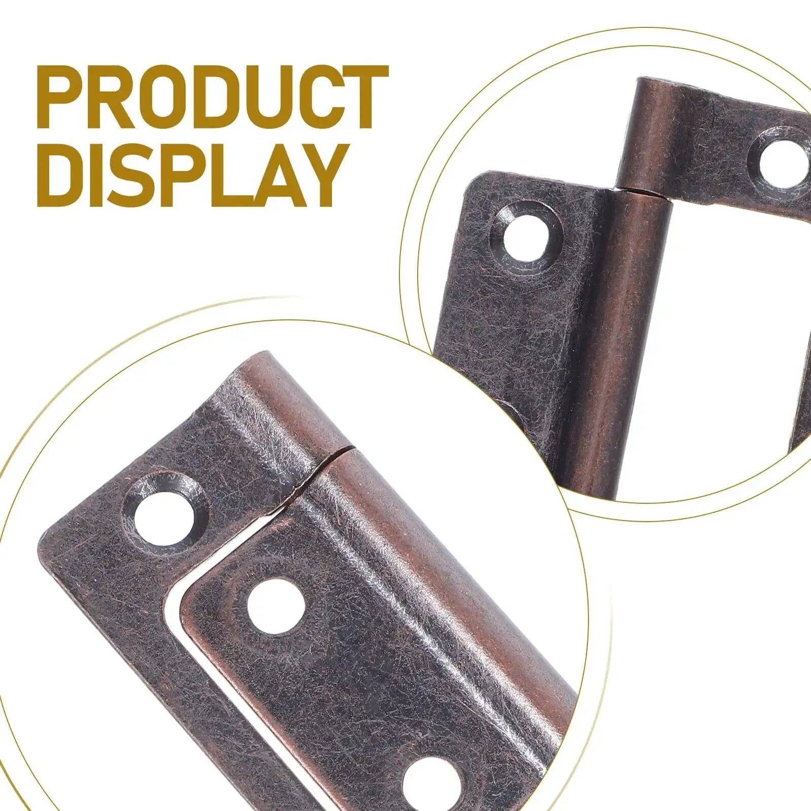 Heavy Duty Silent Bearing Cabinet Hinges Set For Kitchen Bedroom And RV Doors With Stainless Steel Construction Weatherproof Finish High Load Capacity Built To Last Smooth Quiet Operation Easy Alignment 10 Pieces By SOPOTUTU in close-up view
