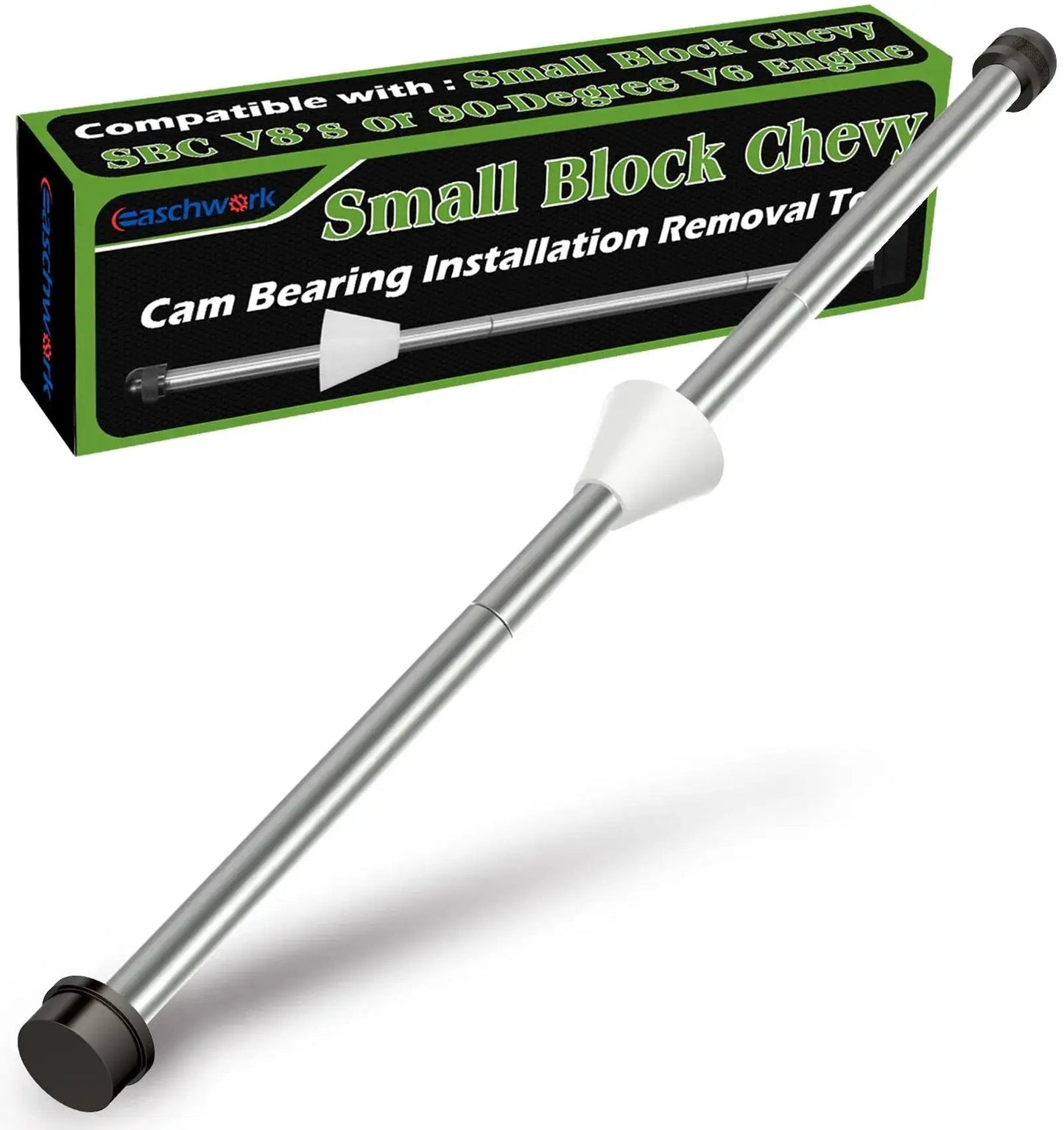 Cam Bearing Installation And Removal Tool For Small Block V8 And 90 Degree V6 Engines Universal Compatibility in packaging
