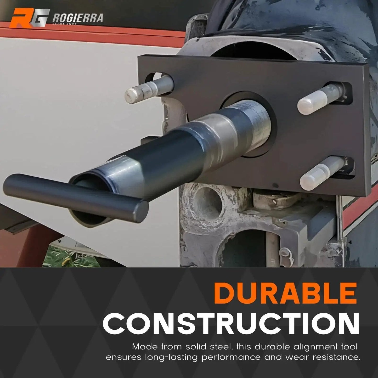 Heavy Duty Gimbal Bearing Puller And Installer Kit For Mercruiser Alpha One Bravo MR OMC Volvo Sterndrive, in-use view