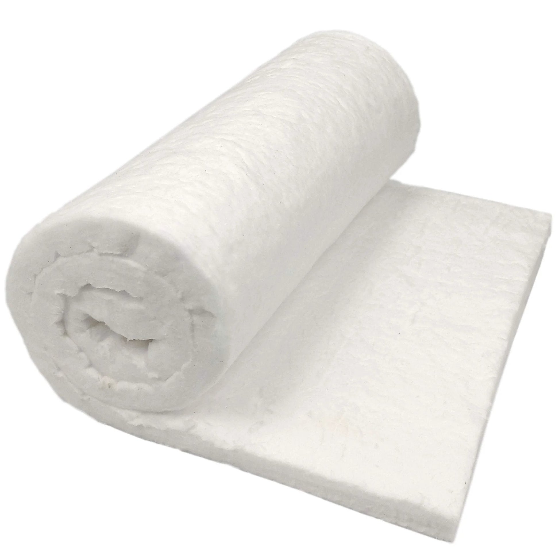 Ceramic Fiber Insulation Blanket 1 Inch Thick 16 Inch By 48 Inch Heavy Duty 2400F Fireproof High Temperature Insulation
