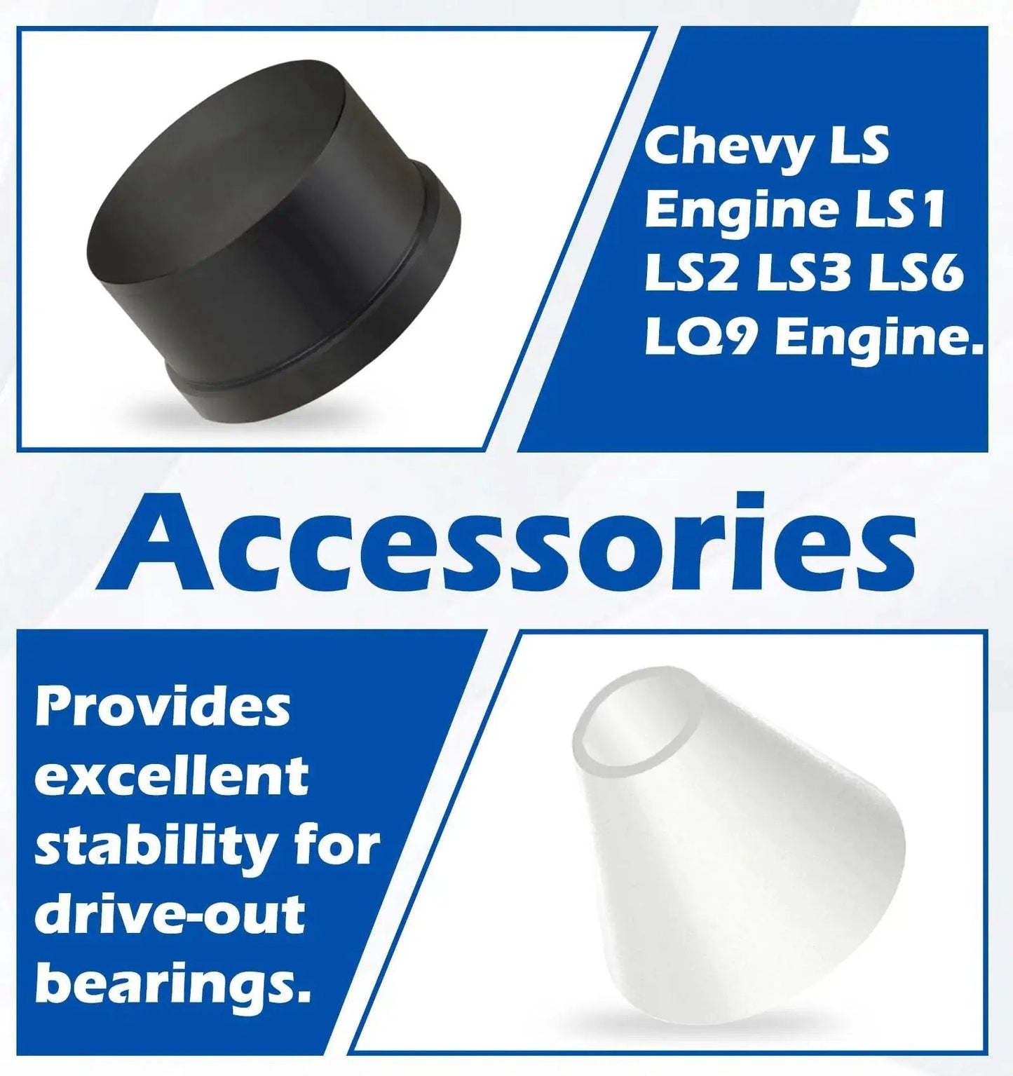 Cam Bearing Installation Tool With Storage Box For LS Engine Compatibility accessories showcasing stability for LS1 LS2 LS3