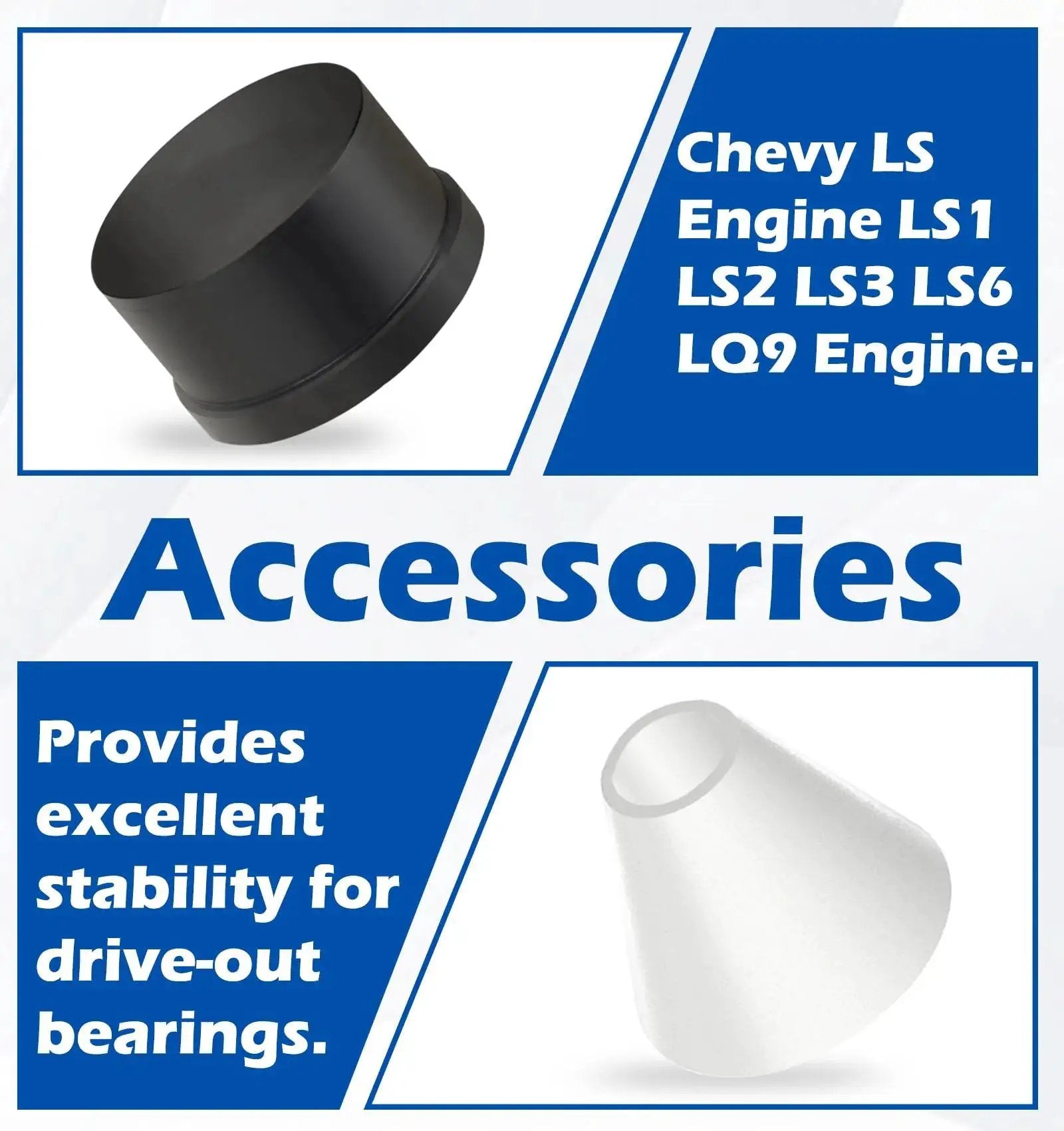 Cam Bearing Installation Tool With Storage Box For LS Engine Compatibility accessories showcasing stability for LS1 LS2 LS3